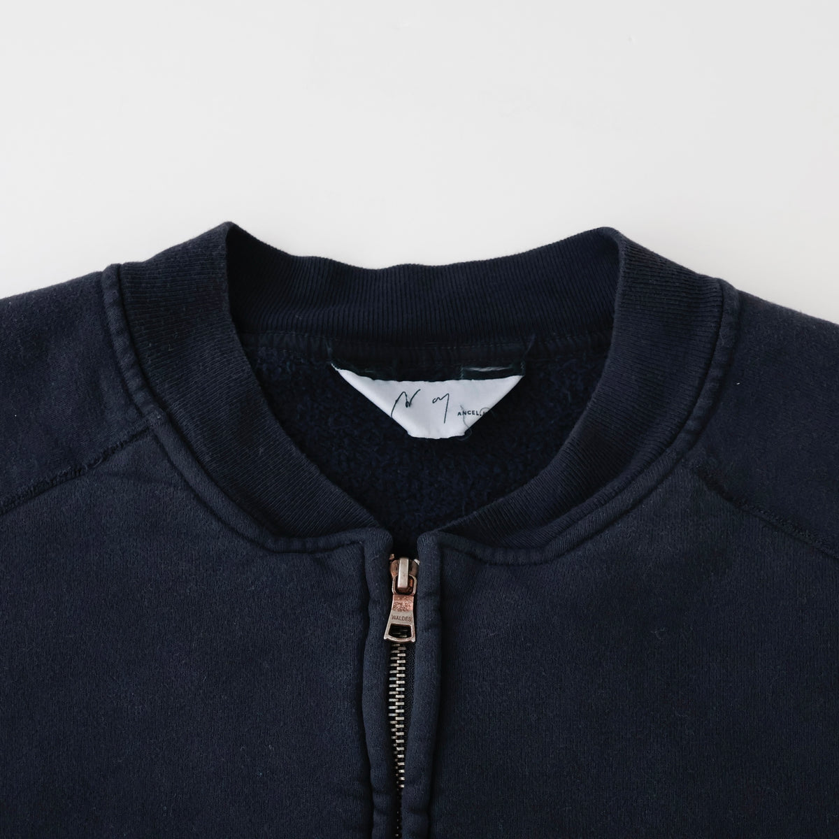 FLEECE-LINED SWEAT VERSITY SHIRT
