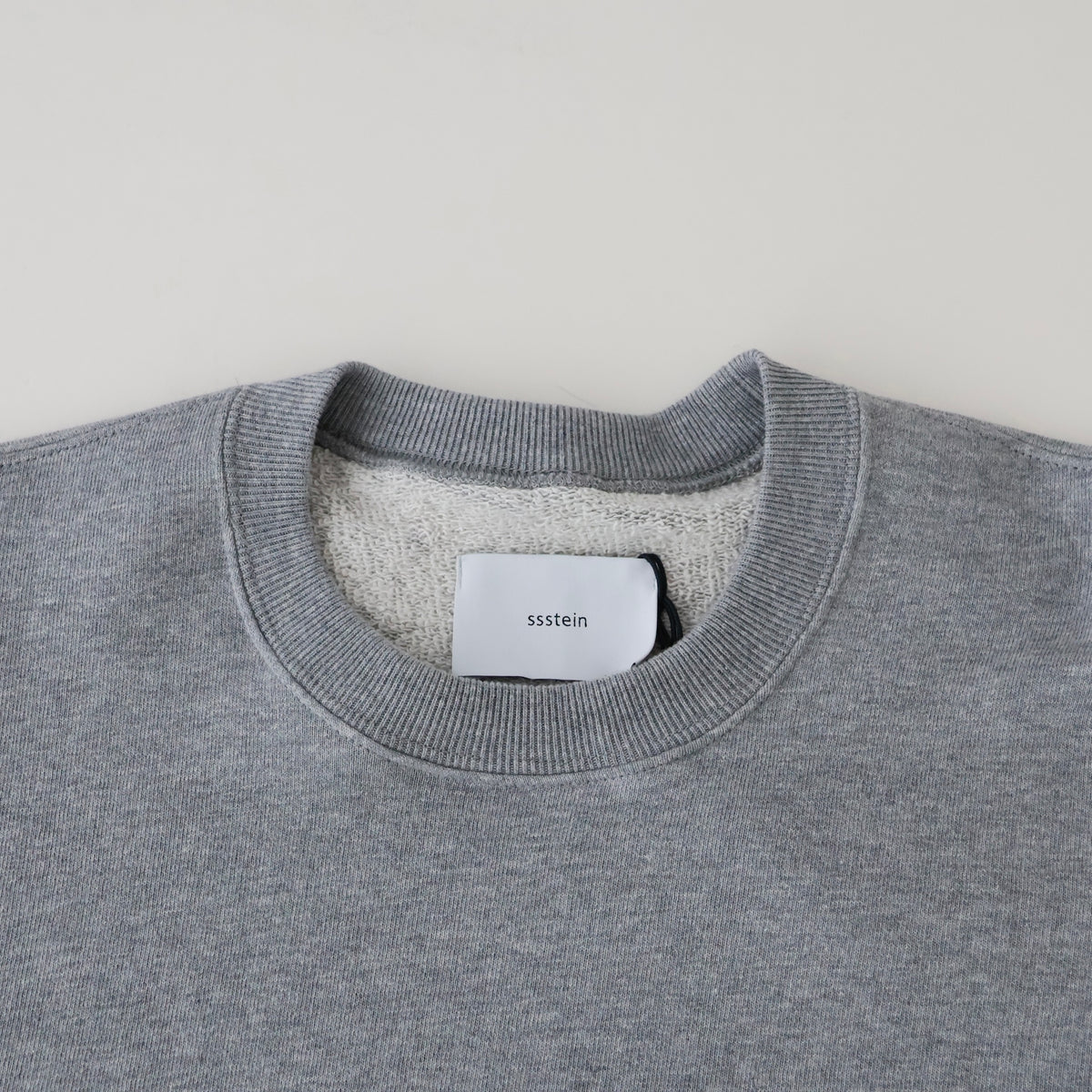 LOOPWHEEL COTTON SWEAT LS