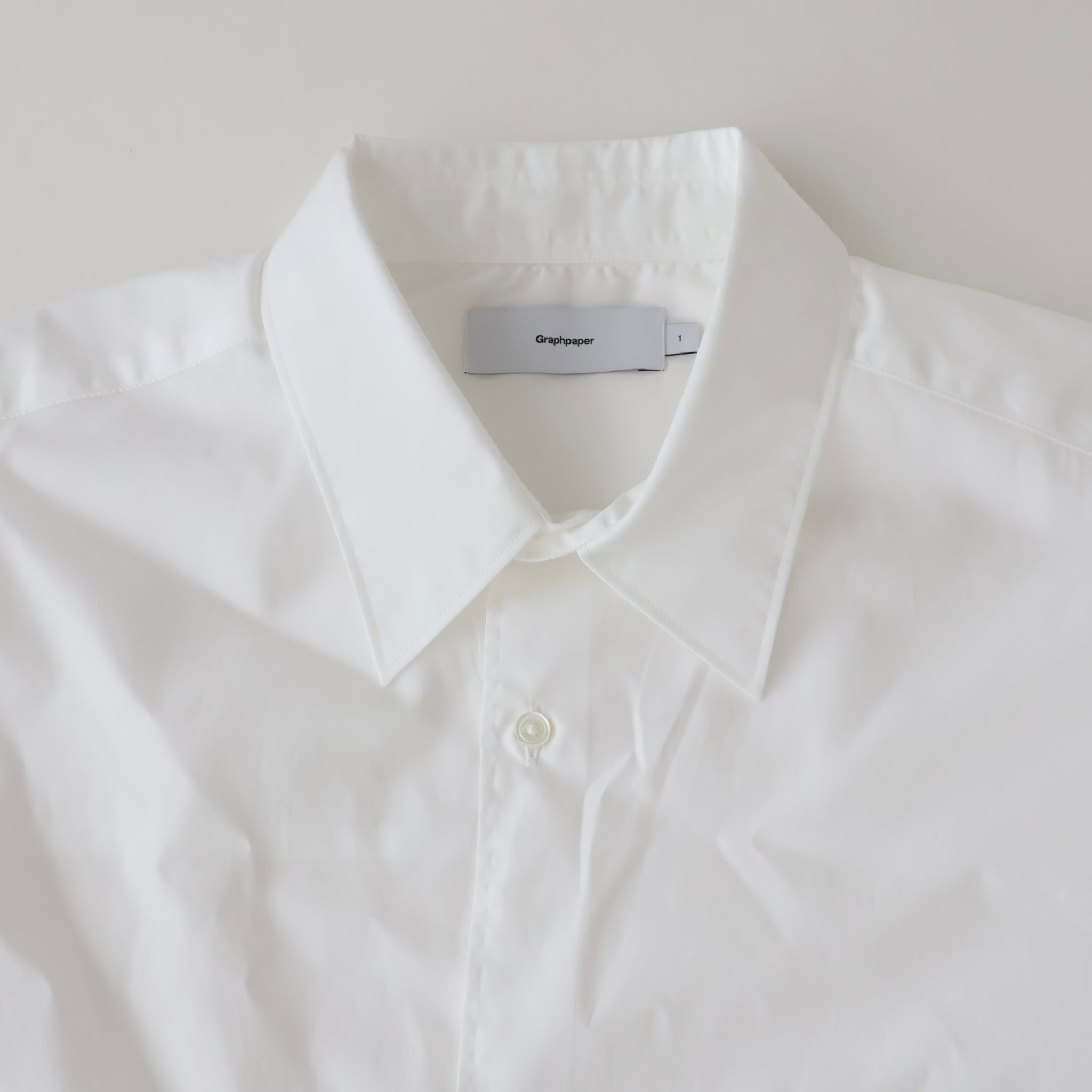 Broad L/S Oversized Regular Collar Shirt - ref. / Web Store