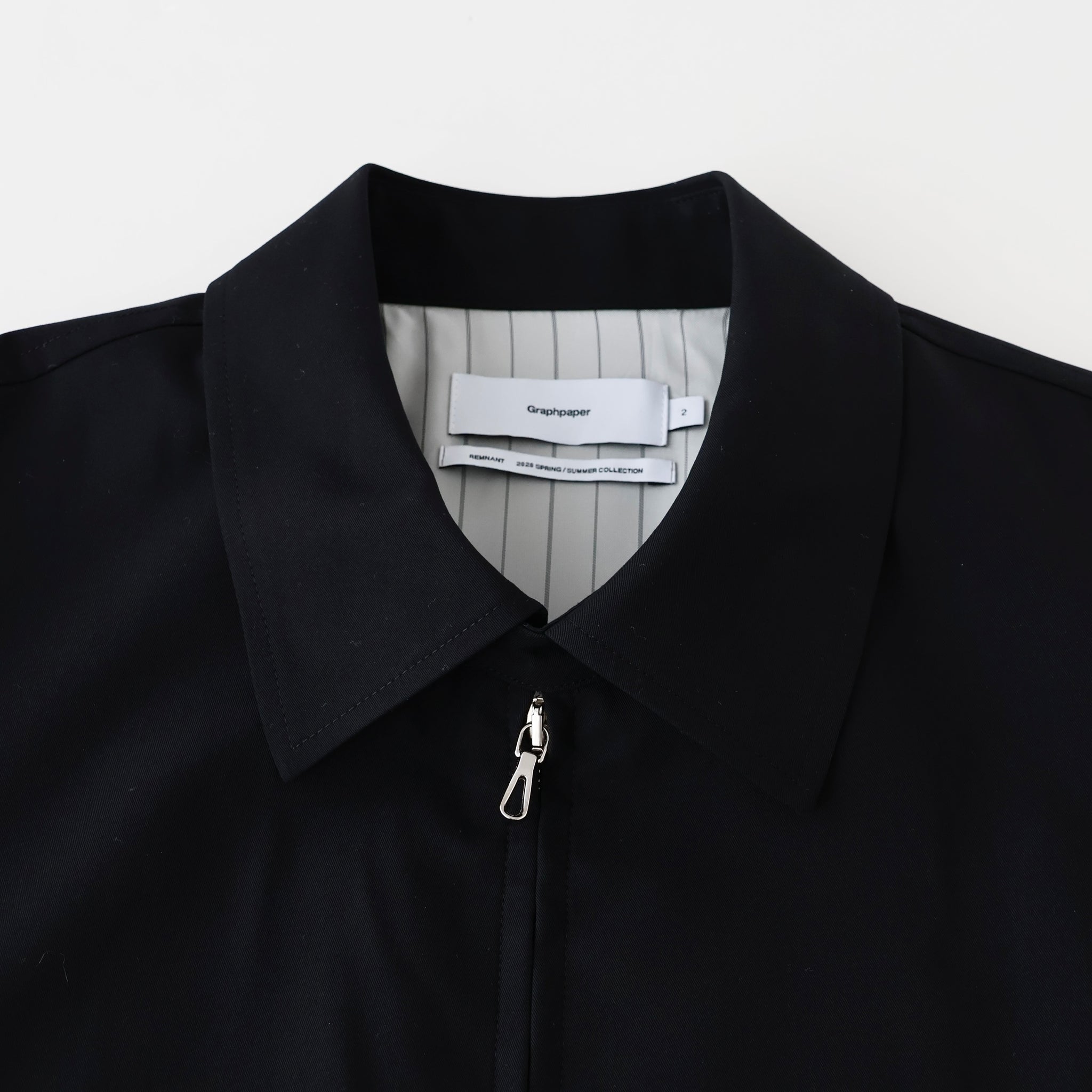 Brushed Cotton Gabardine Swing Top Jacket - ref. / Web Store