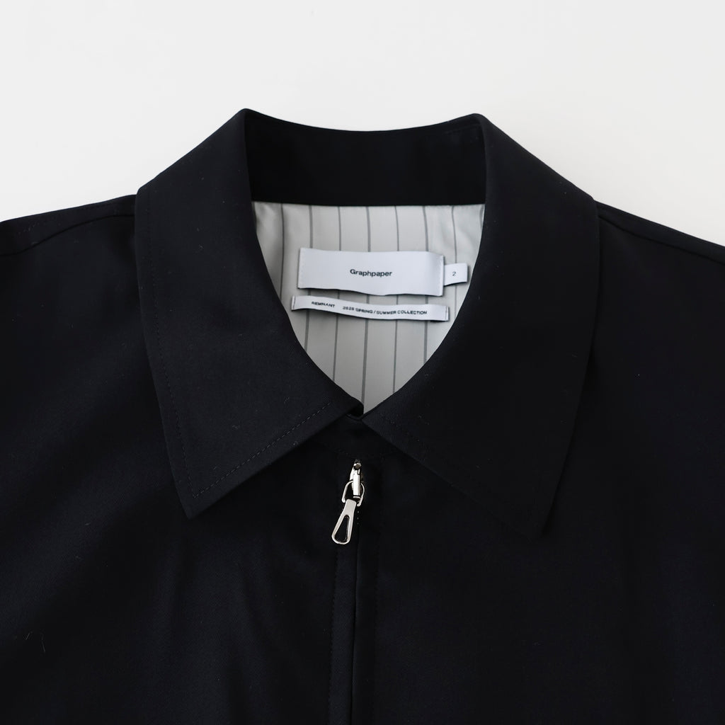 Brushed Cotton Gabardine Swing Top Jacket - ref. / Web Store