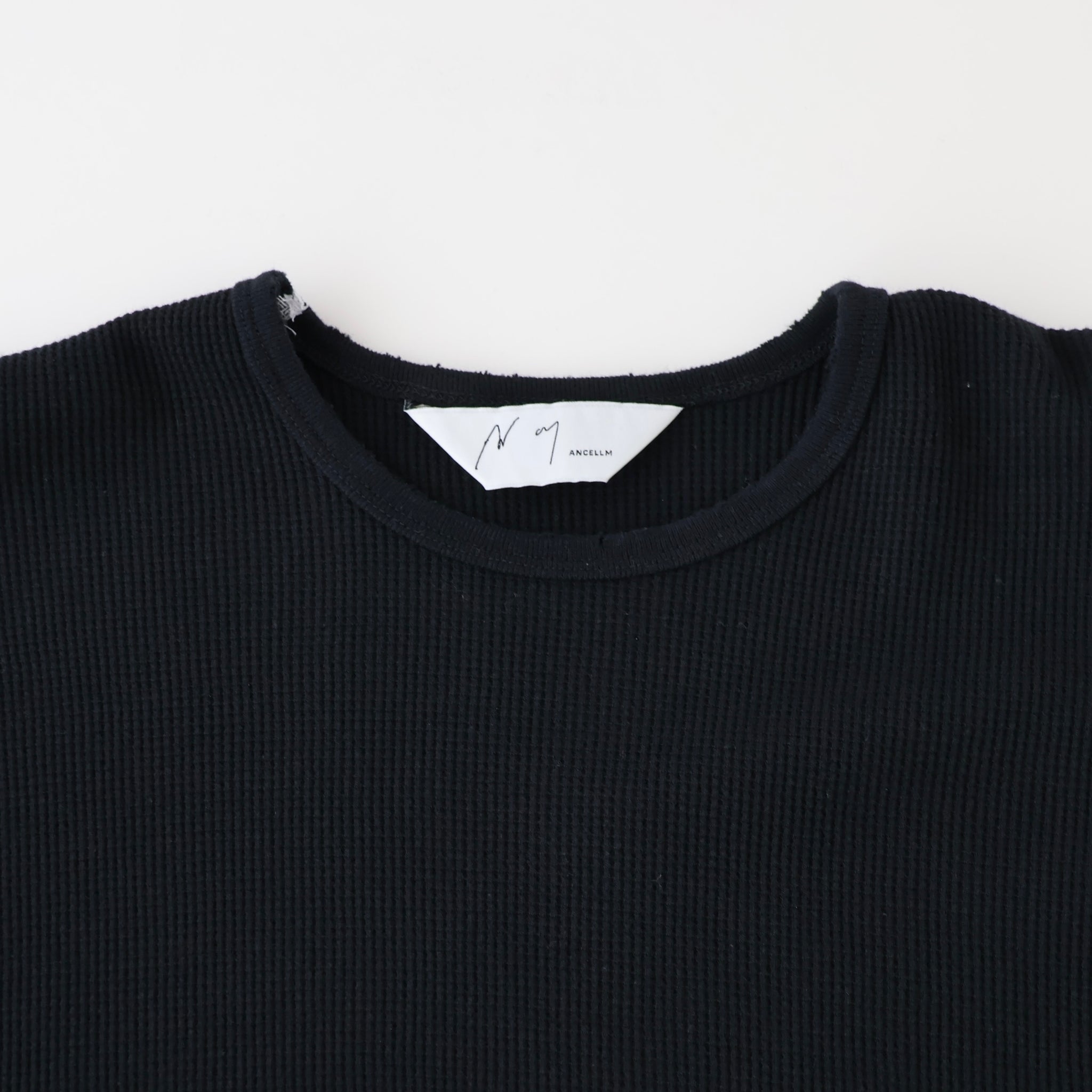 DAMAGE WAFFLE CREW LS T-SHIRT