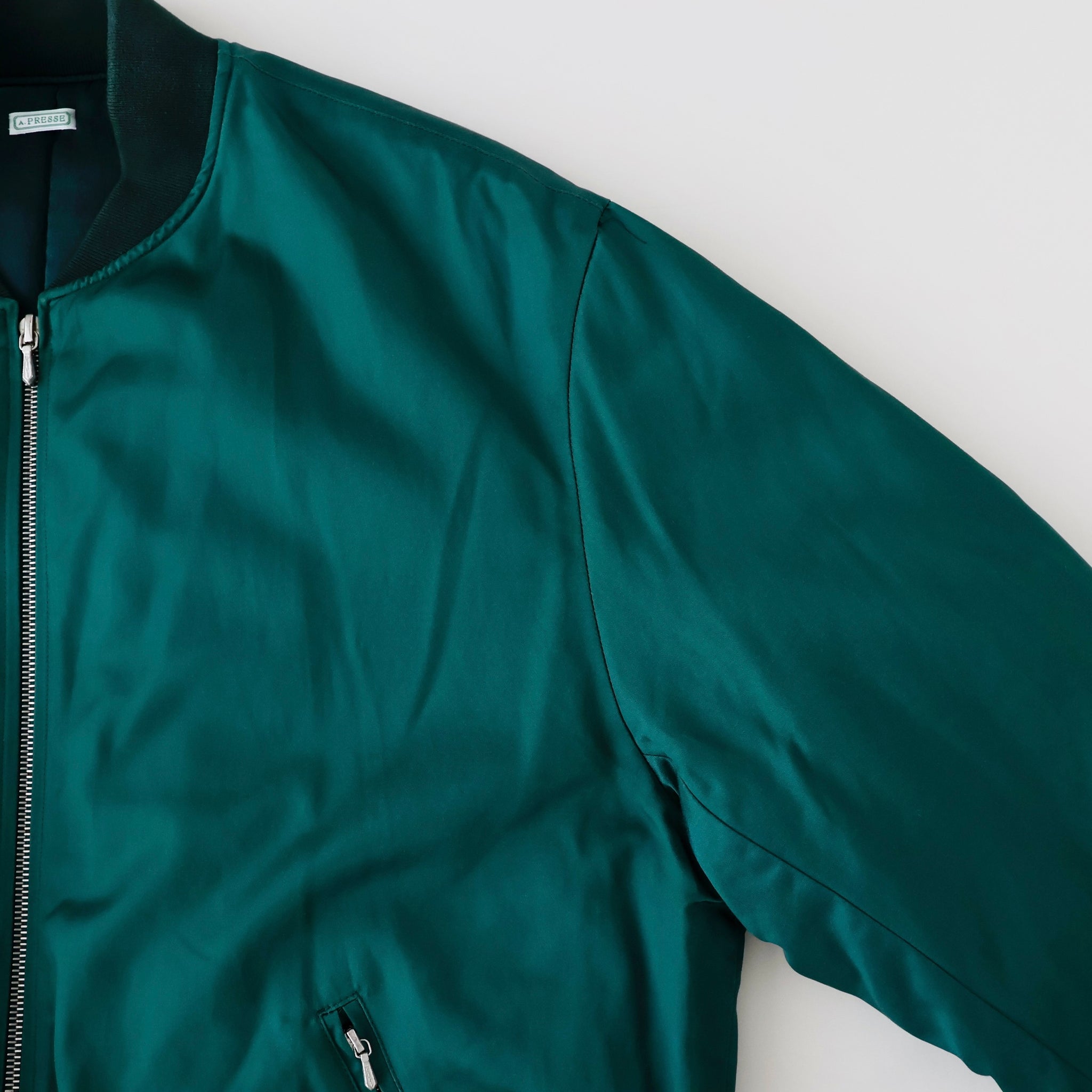 Vintage Silk Viscose Tour Jacket