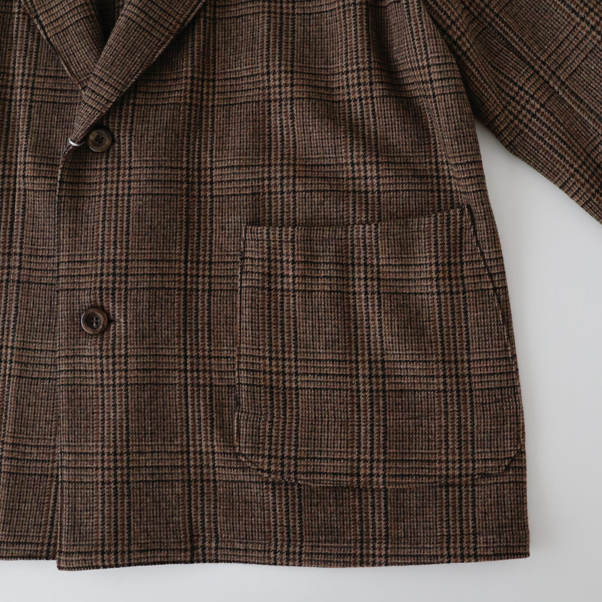 COVERALL JACKET - GLEN CHECK