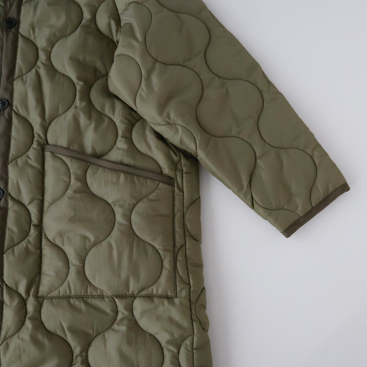 QUILTED LINER COAT