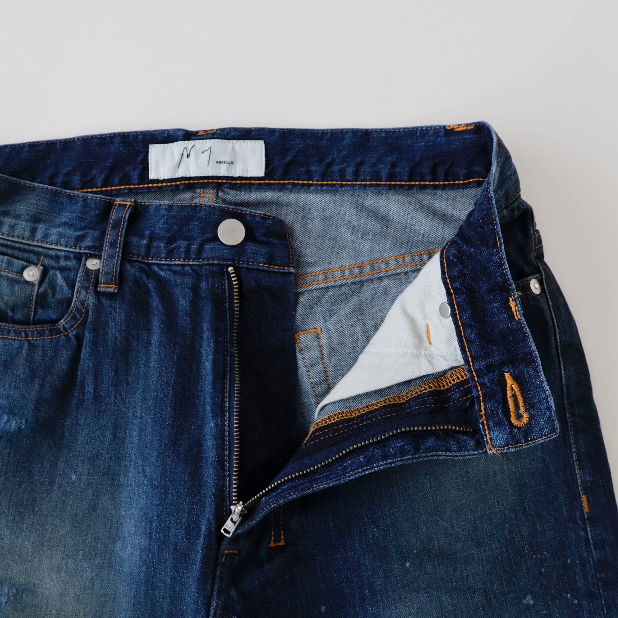#07 SLIM STRAIGHT 5P DENIM PANTS - ref. / Web Store
