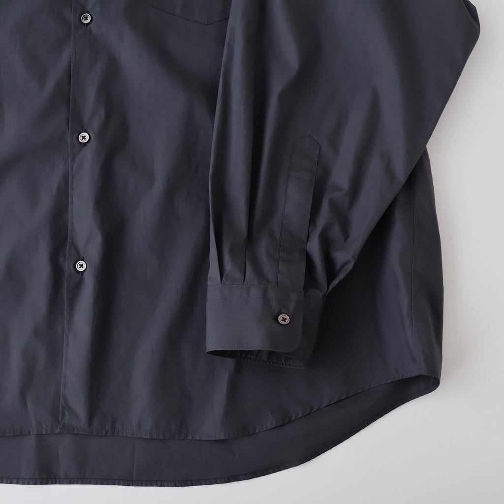 Broad L/S Oversized Regular Collar Shirt - ref. / Web Store