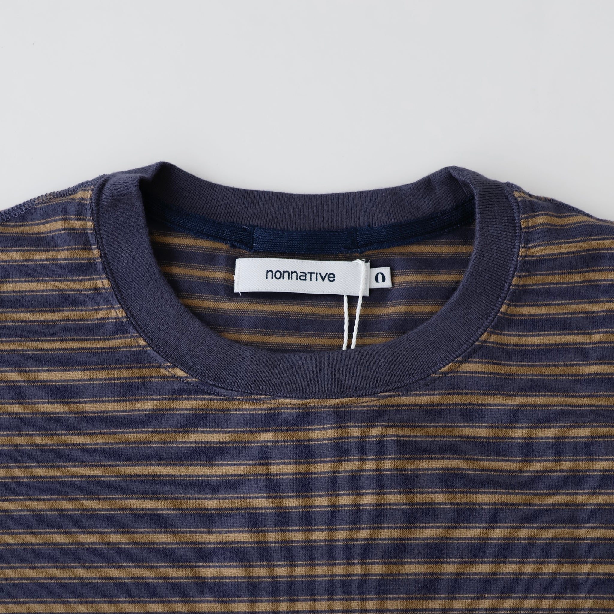 CLERK S/S TEE COTTON JERSEY BORDER