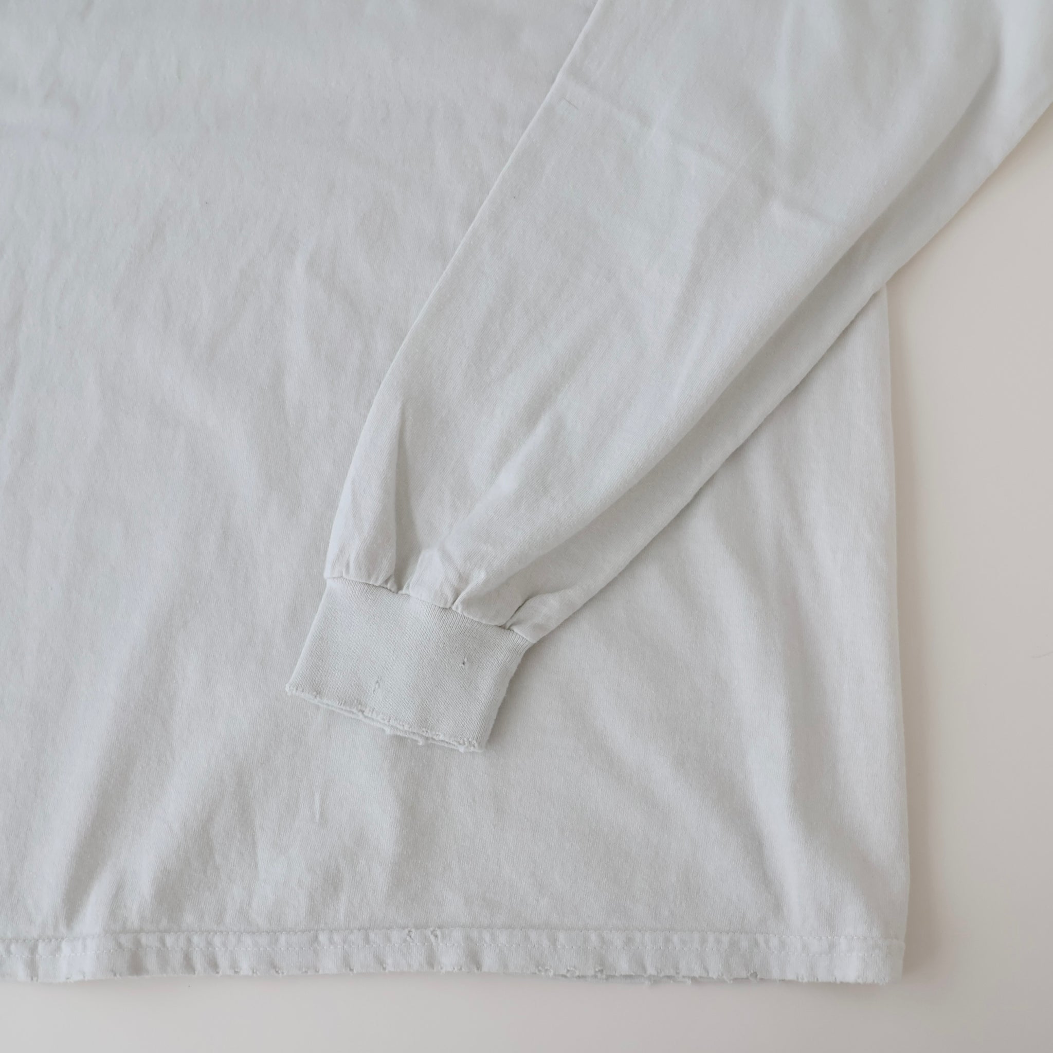 EMBROIDERY DYED LS T-SHIRT
