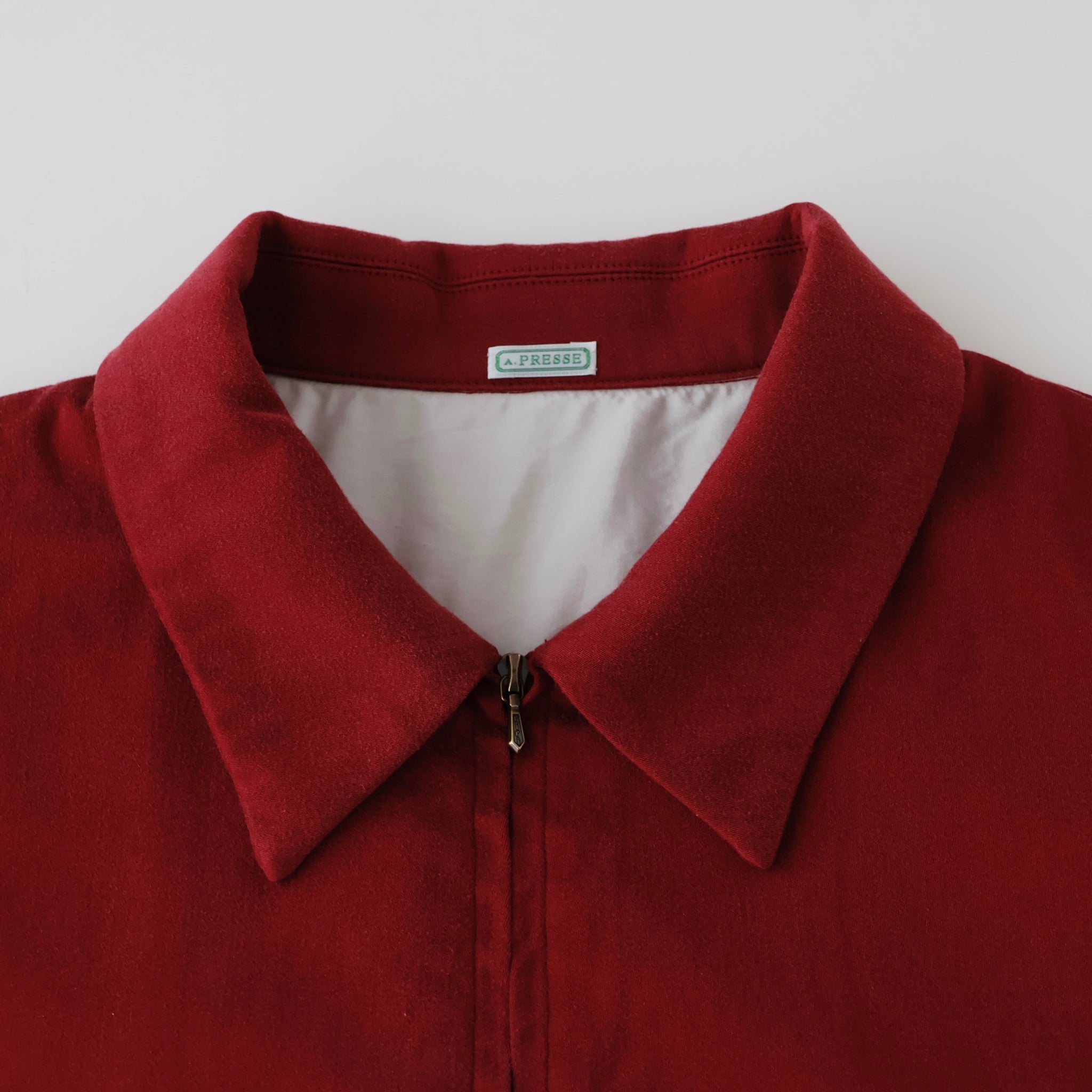 Washed Silk Rayon Gabardine Jacket
