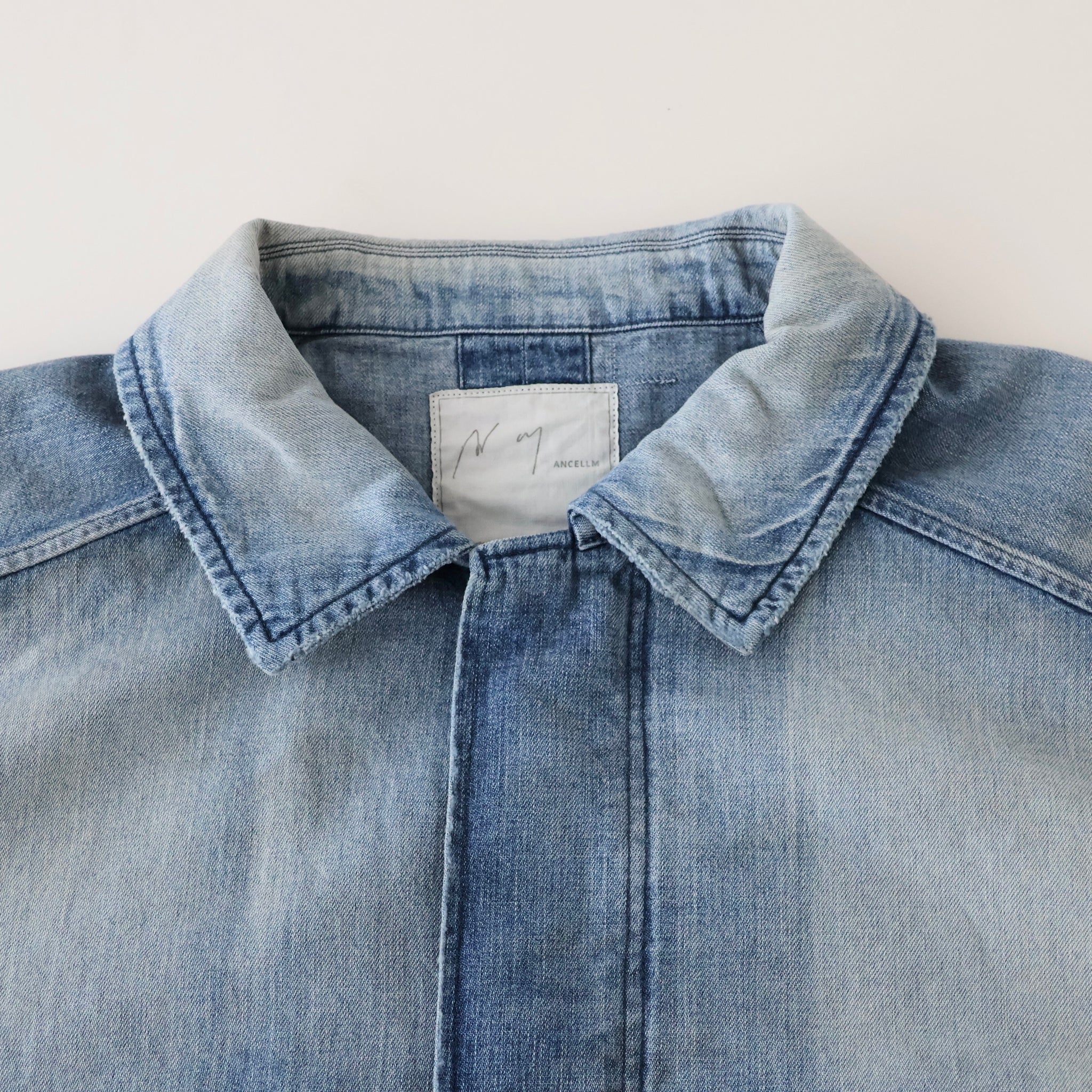 AGING DENIM SHIRT JACKET