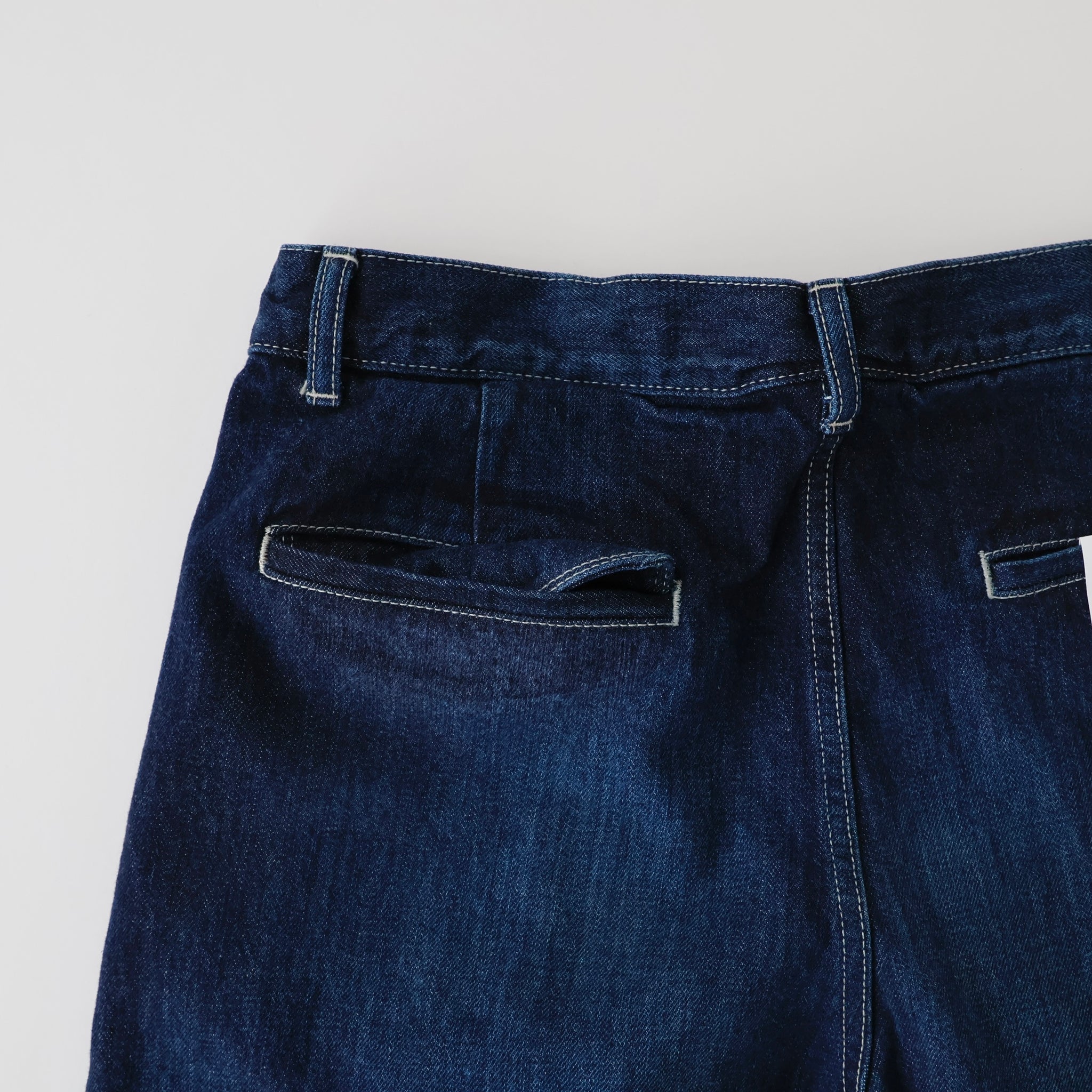 Selvage Denim Two Tuck Pants - ref. / Web Store