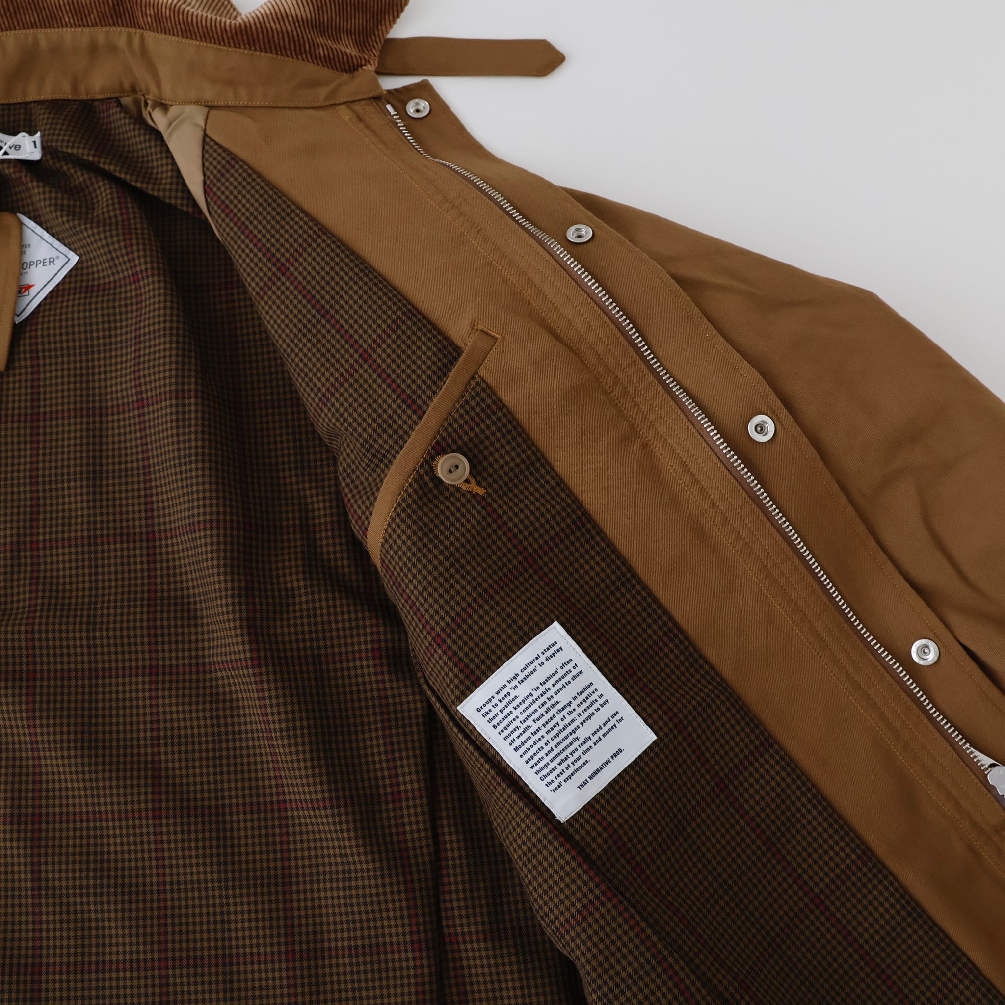 HUNTER JACKET WOOL TWILL WITH WINDSTOPPER®