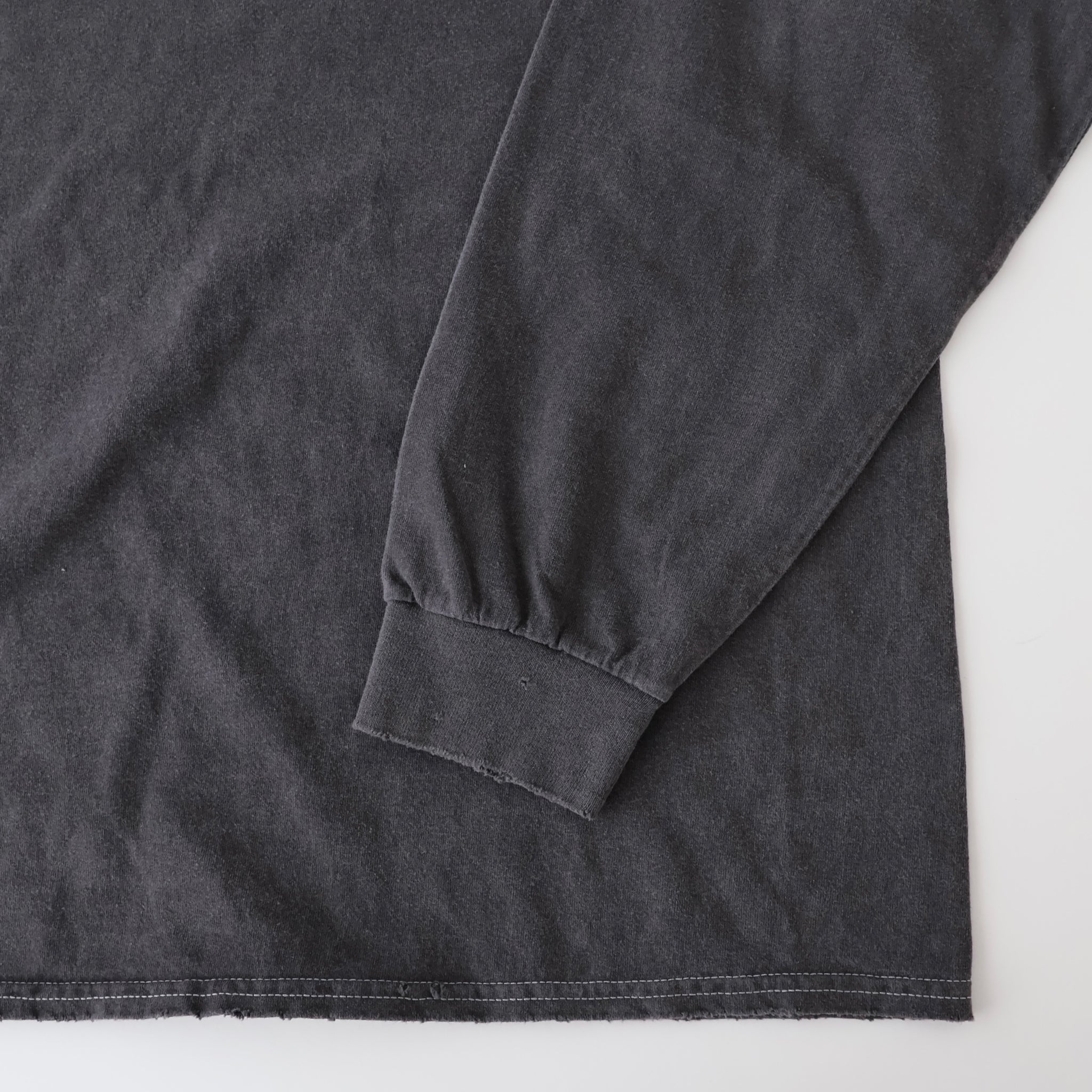 EMBROIDERY DYED LS T-SHIRT