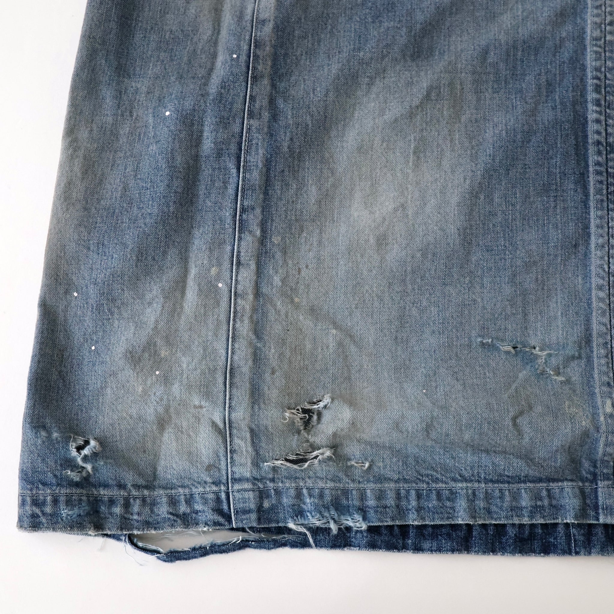 DENIM COVERALL