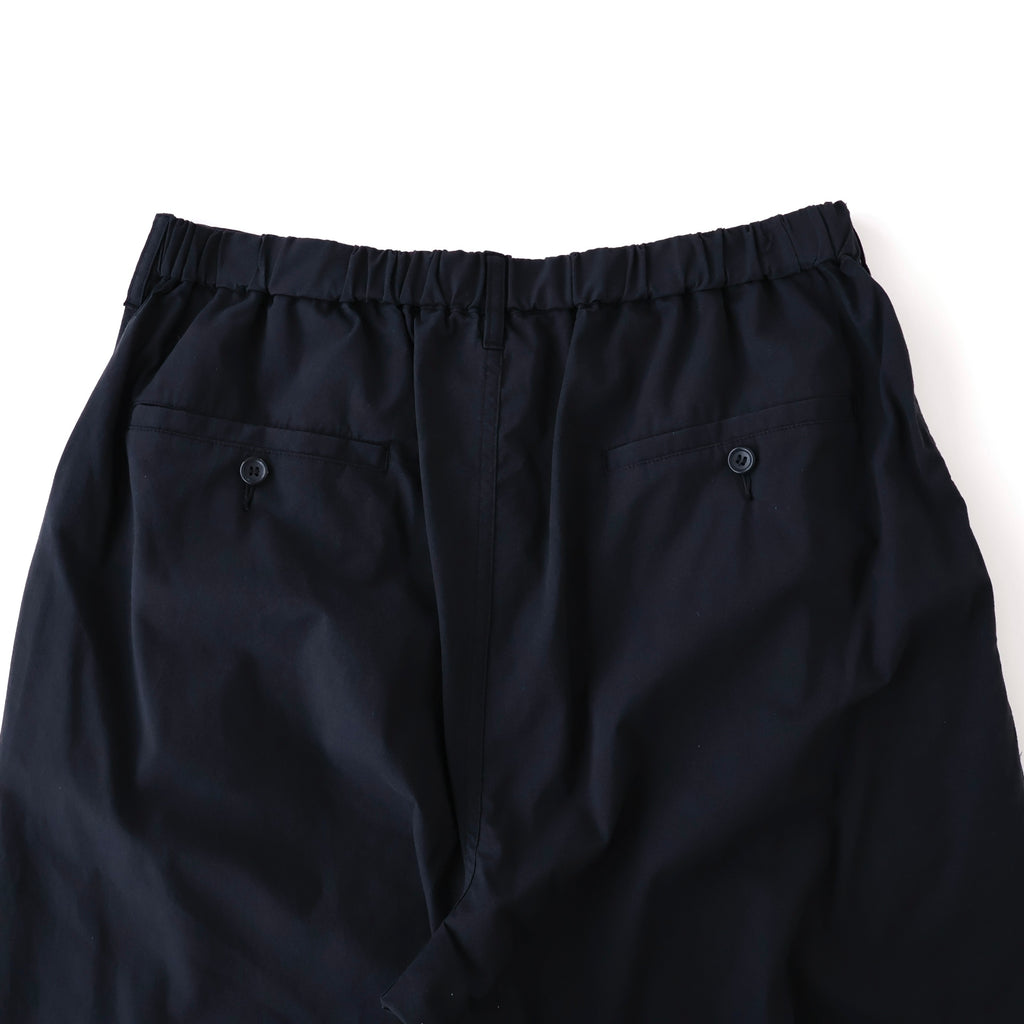 Cotton Wool Poplin Oversized Slacks - ref. / Web Store