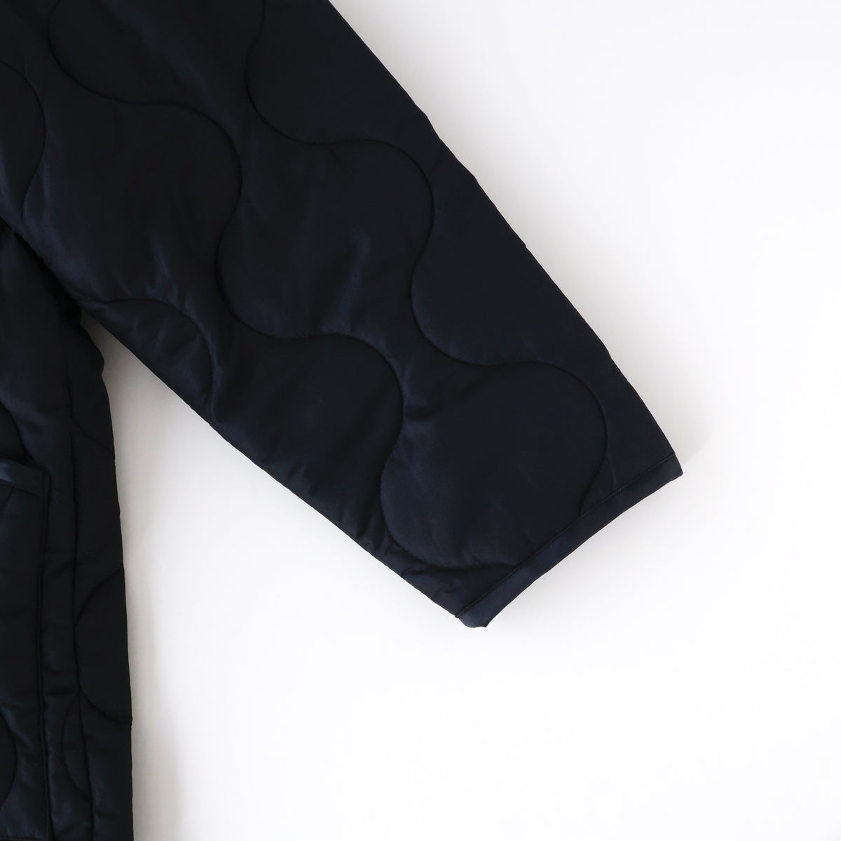 QUILTED LINER COAT