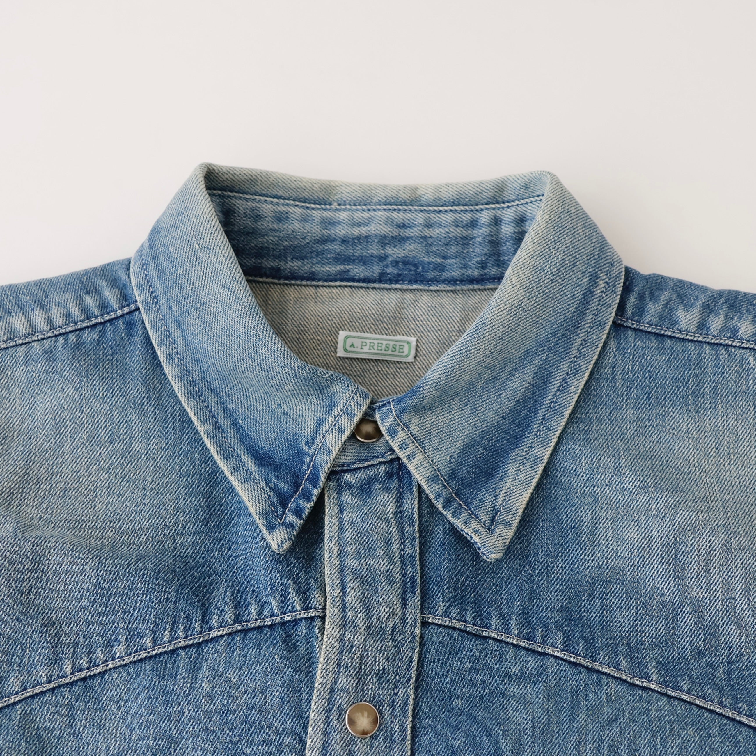 Vintage Western Denim Shirt | ref. / Web Store