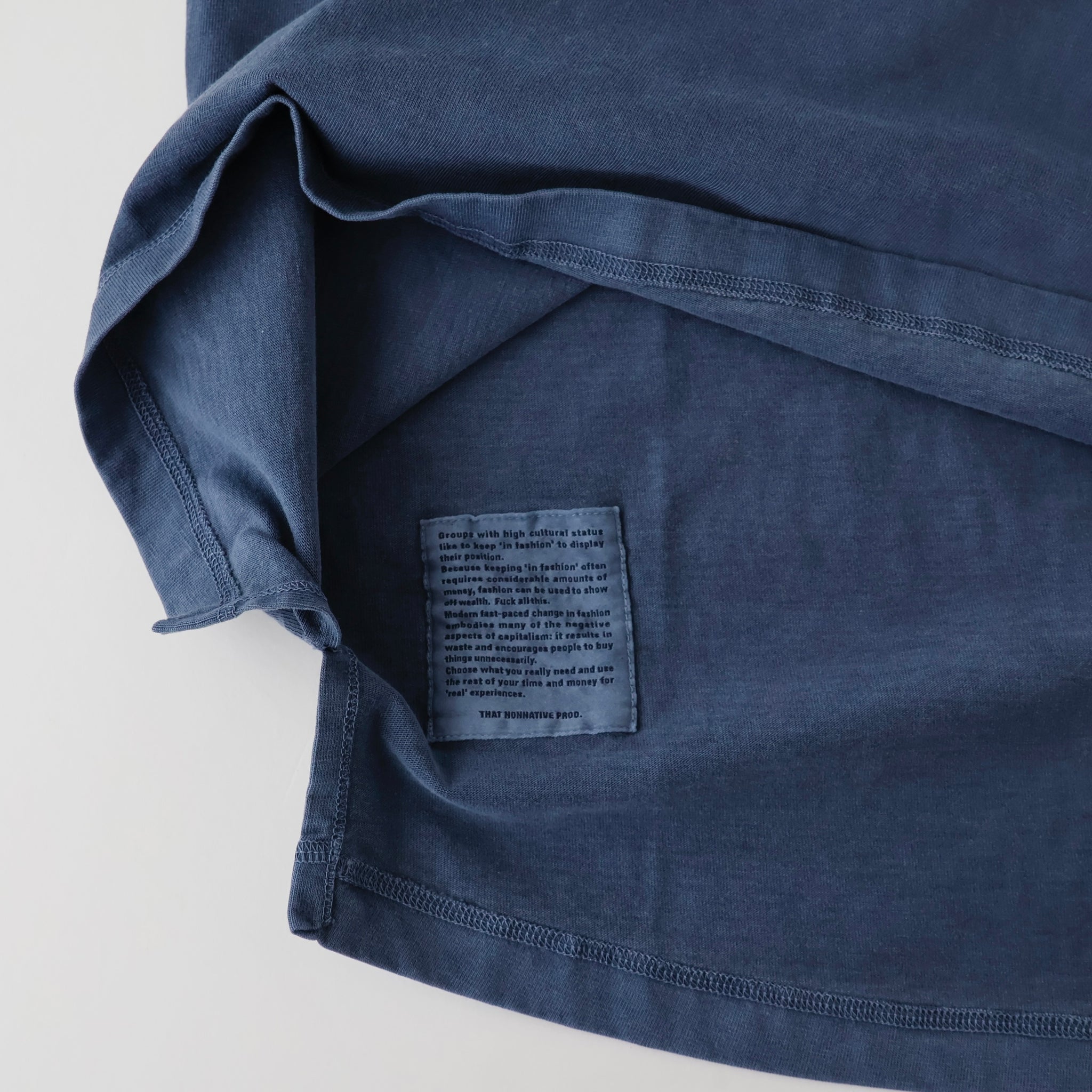 CLERK S/S TEE COTTON JERSEY PIGMENT DYE