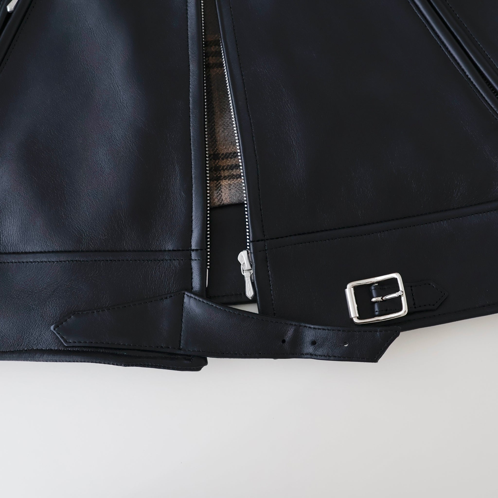 Leather French Riders Jacket
