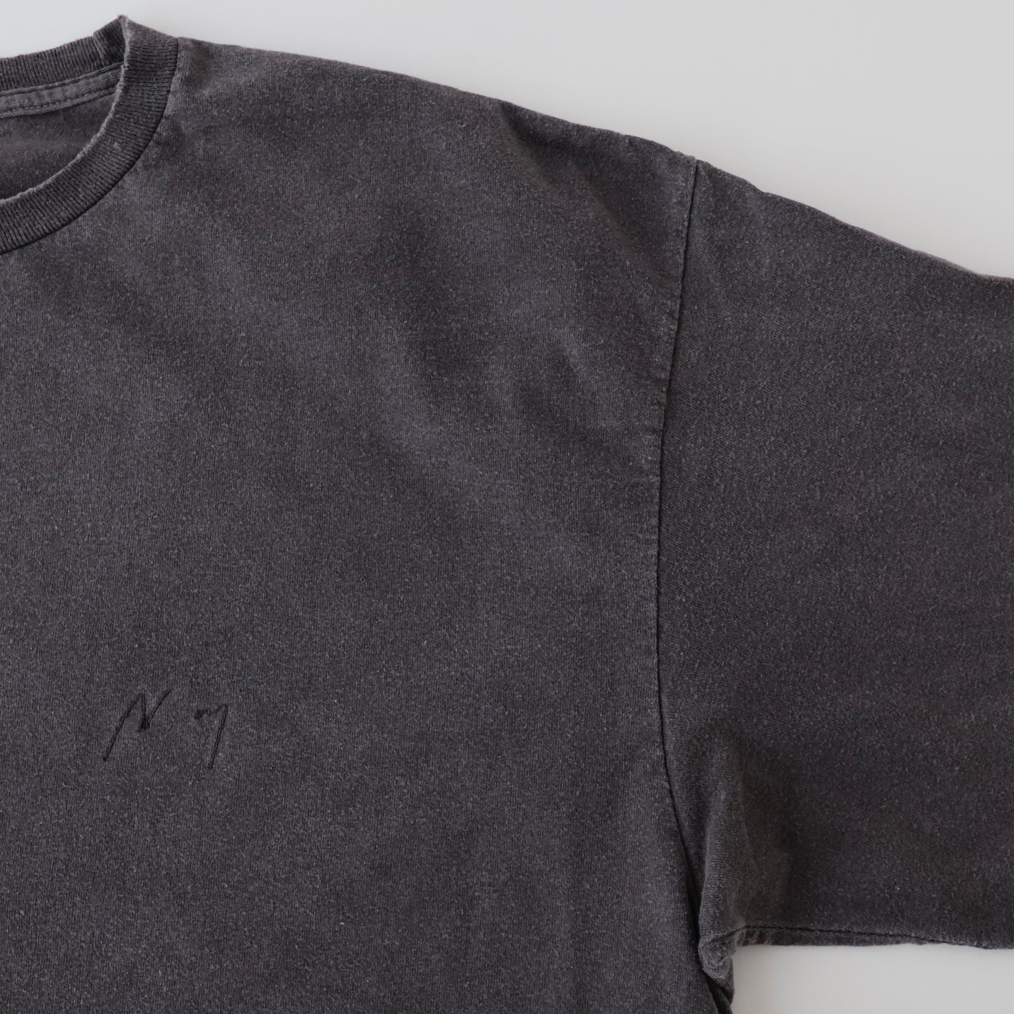 EMBROIDERY DYED LS