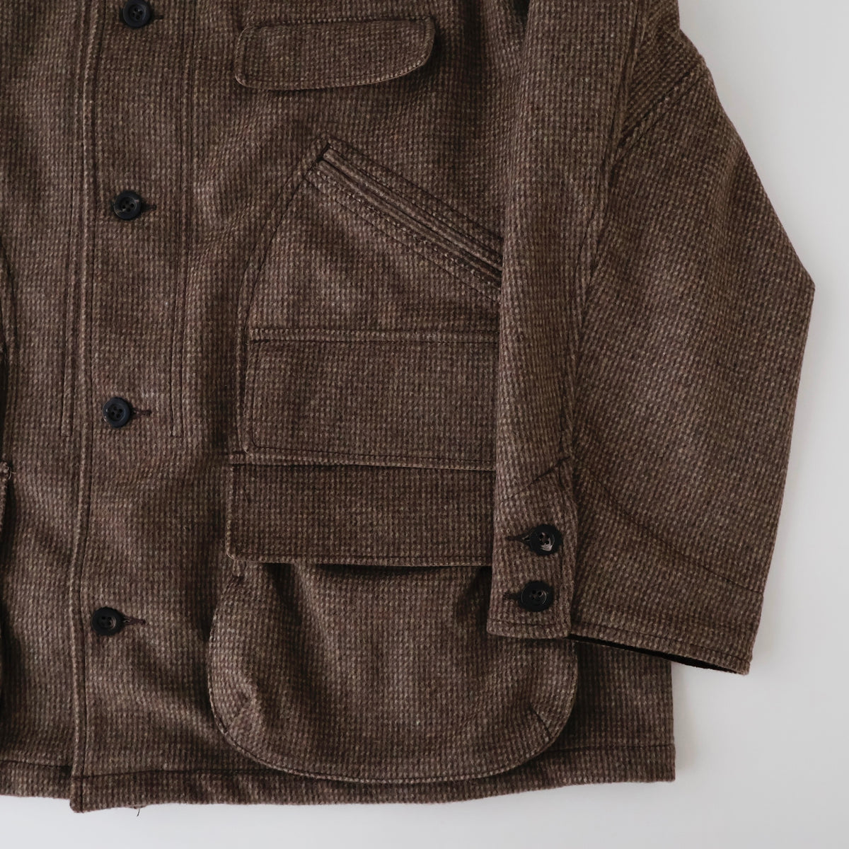 WOOL BLANKET HUNTING JACKET
