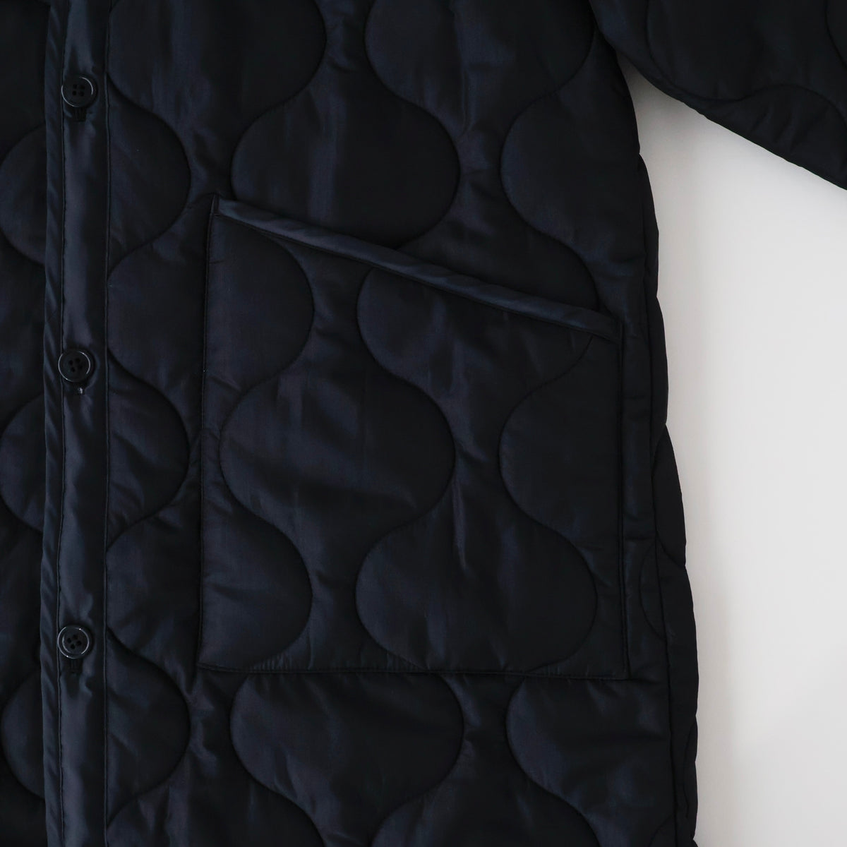 QUILTED LINER COAT