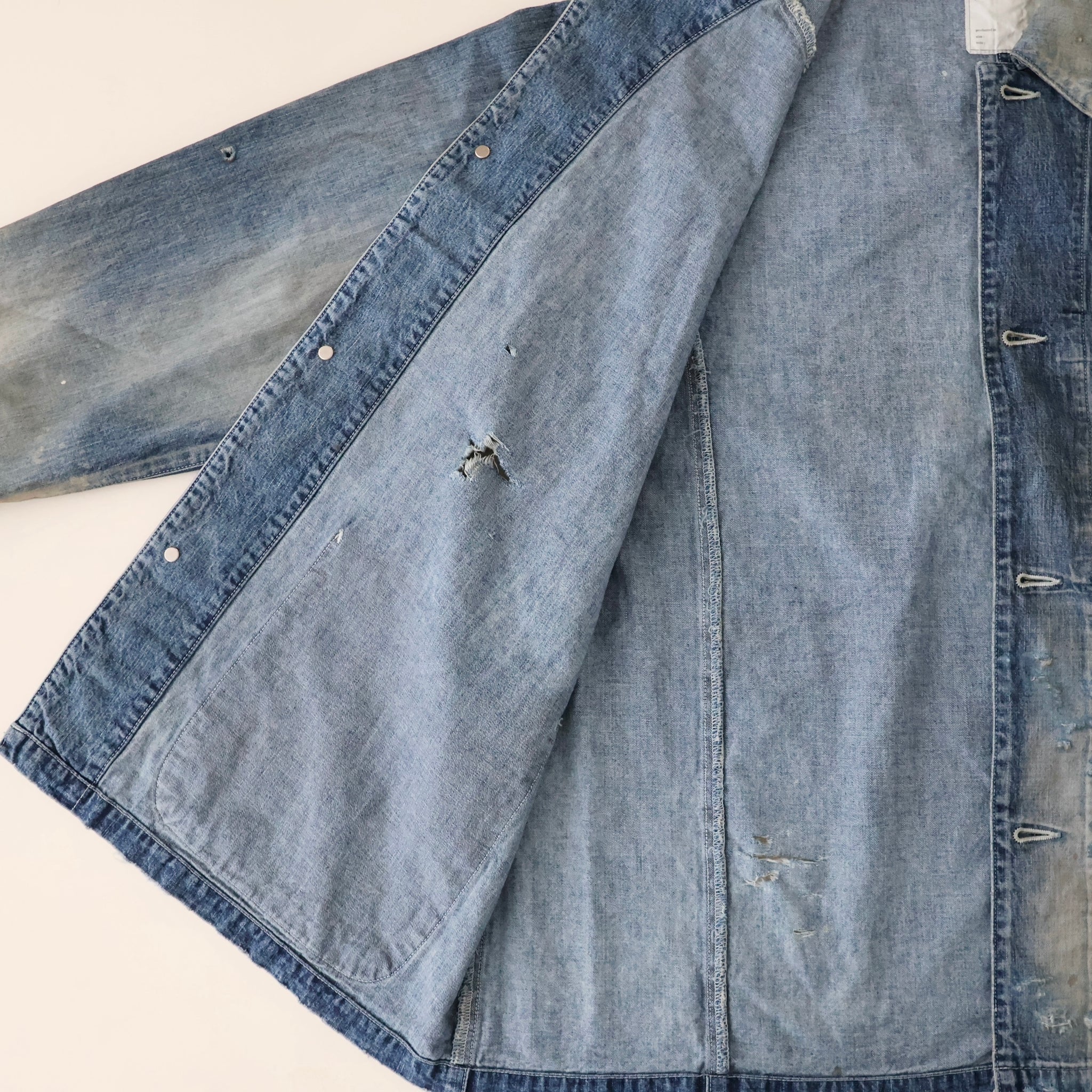 DENIM COVERALL