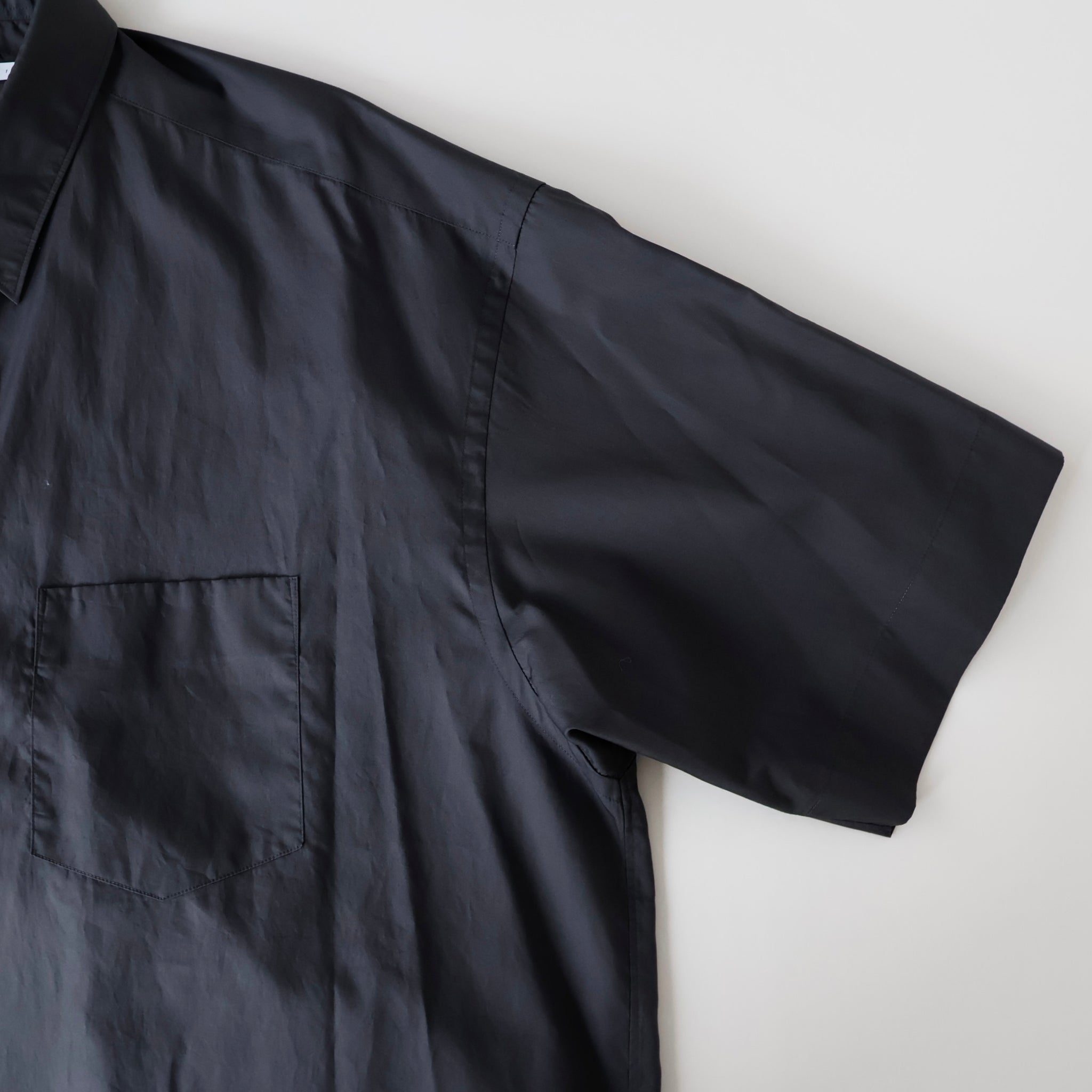 Broad S/S Oversized Regular Collar Shirt