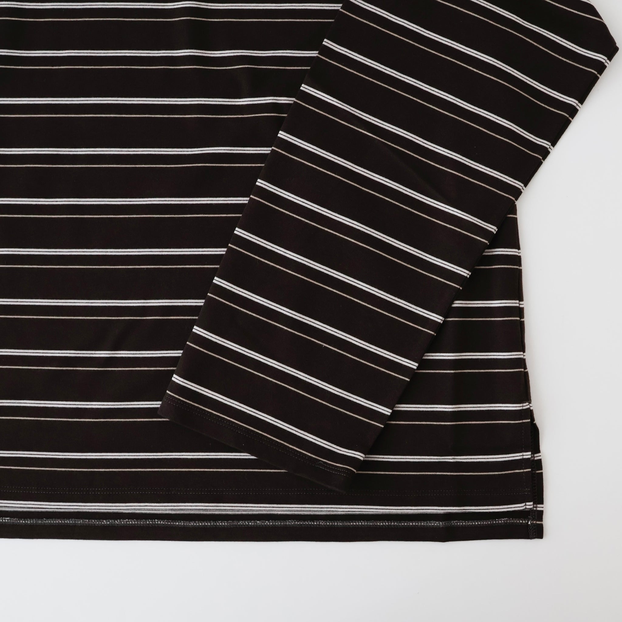 BORDER LS T-SHIRT