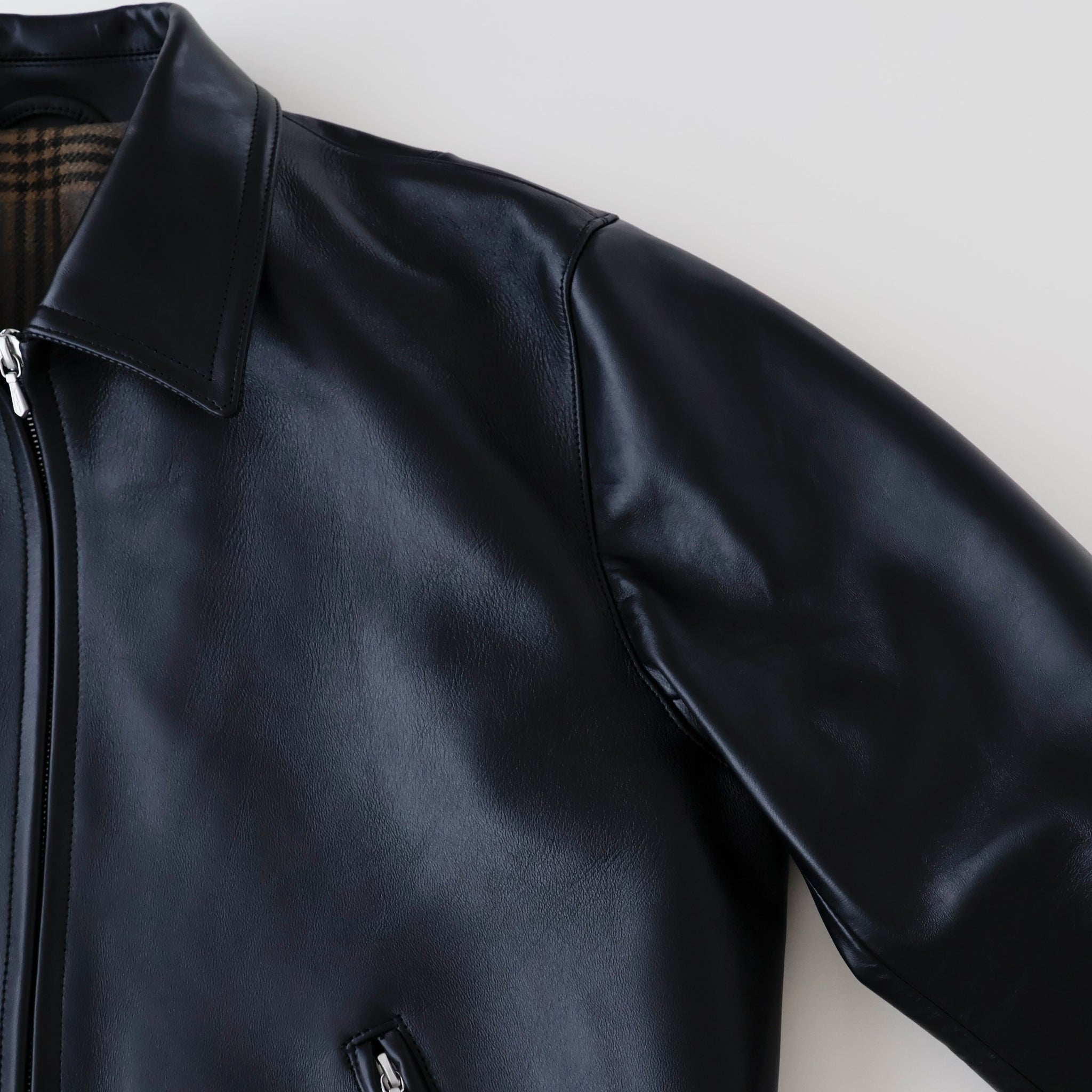 Leather French Riders Jacket