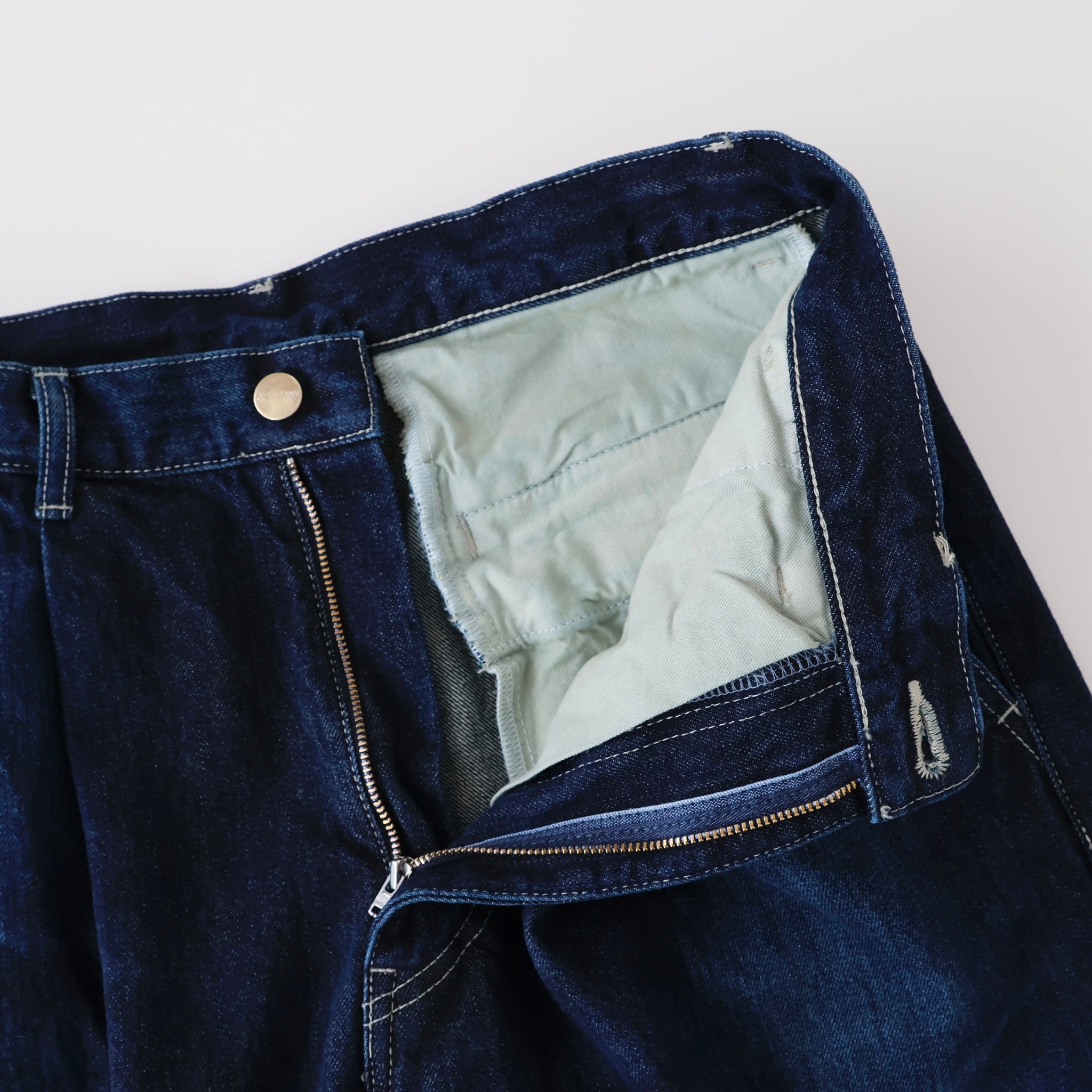 Selvage Denim Two Tuck Pants - ref. / Web Store