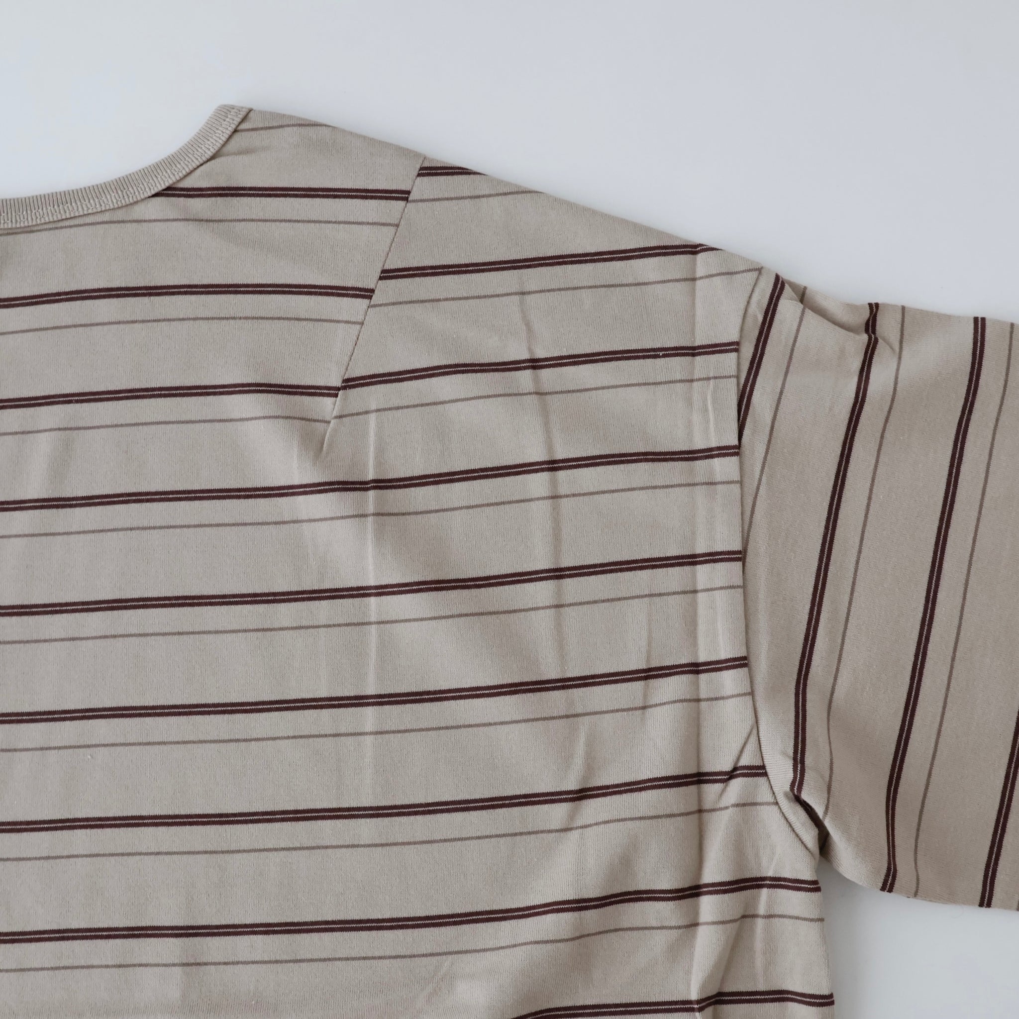 BORDER LS T-SHIRT