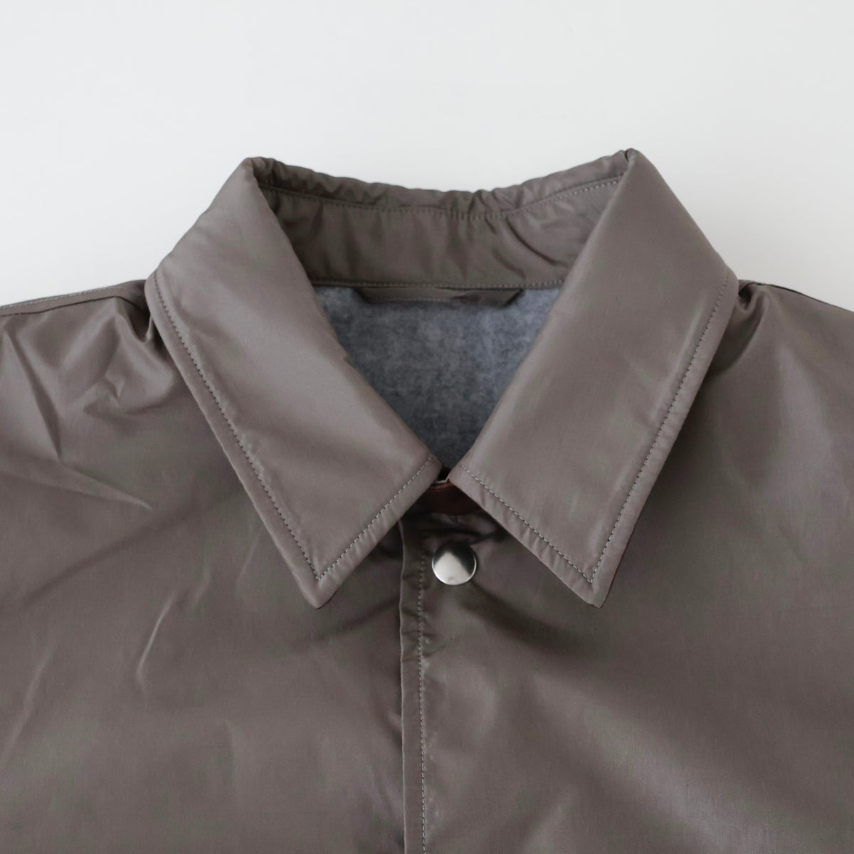 Silk Poly Coach Jacket