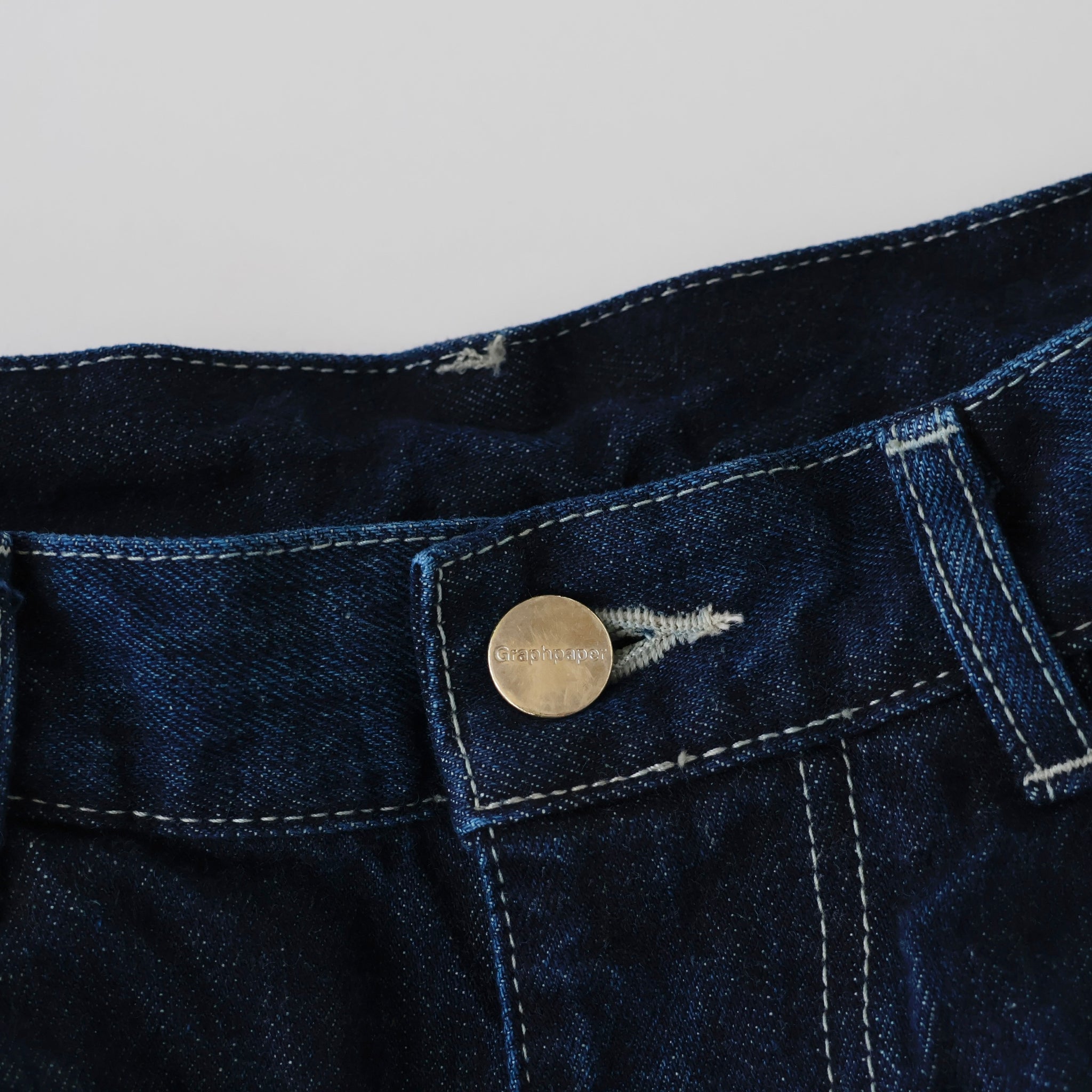 Selvage Denim Two Tuck Pants - ref. / Web Store