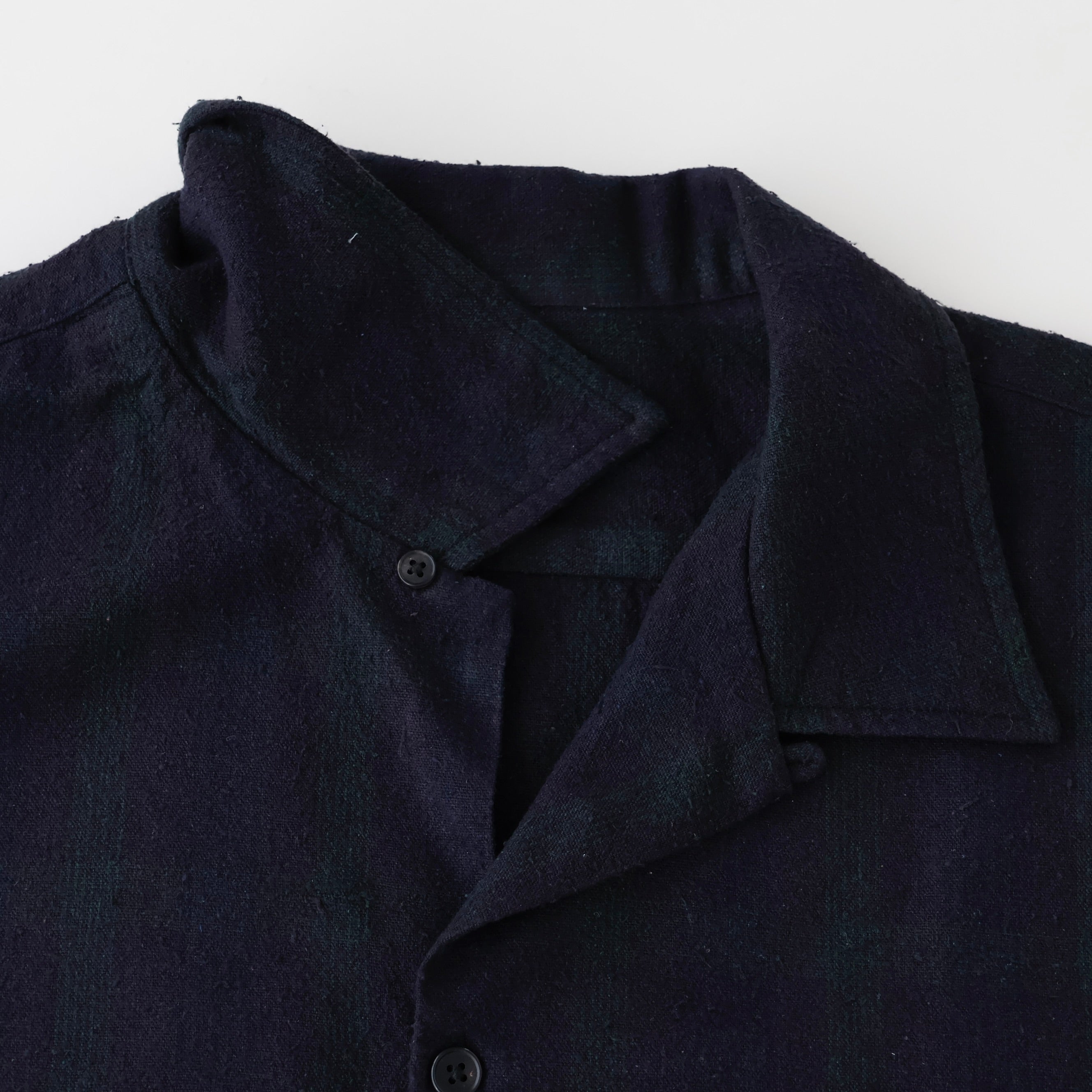Silk Nep Loop Collar Shirt | ref. / Web Store