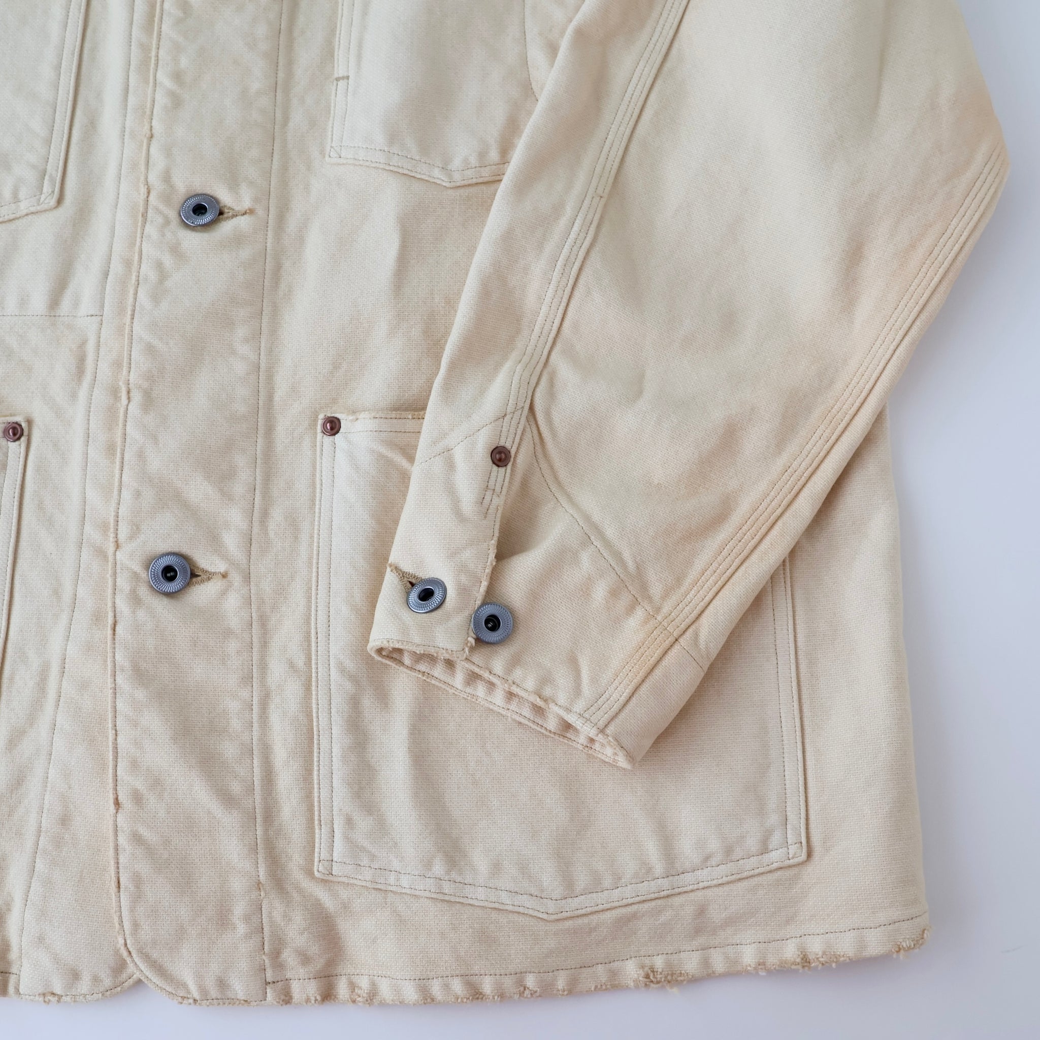 Vintage Silk Hemp Coverall Jacket