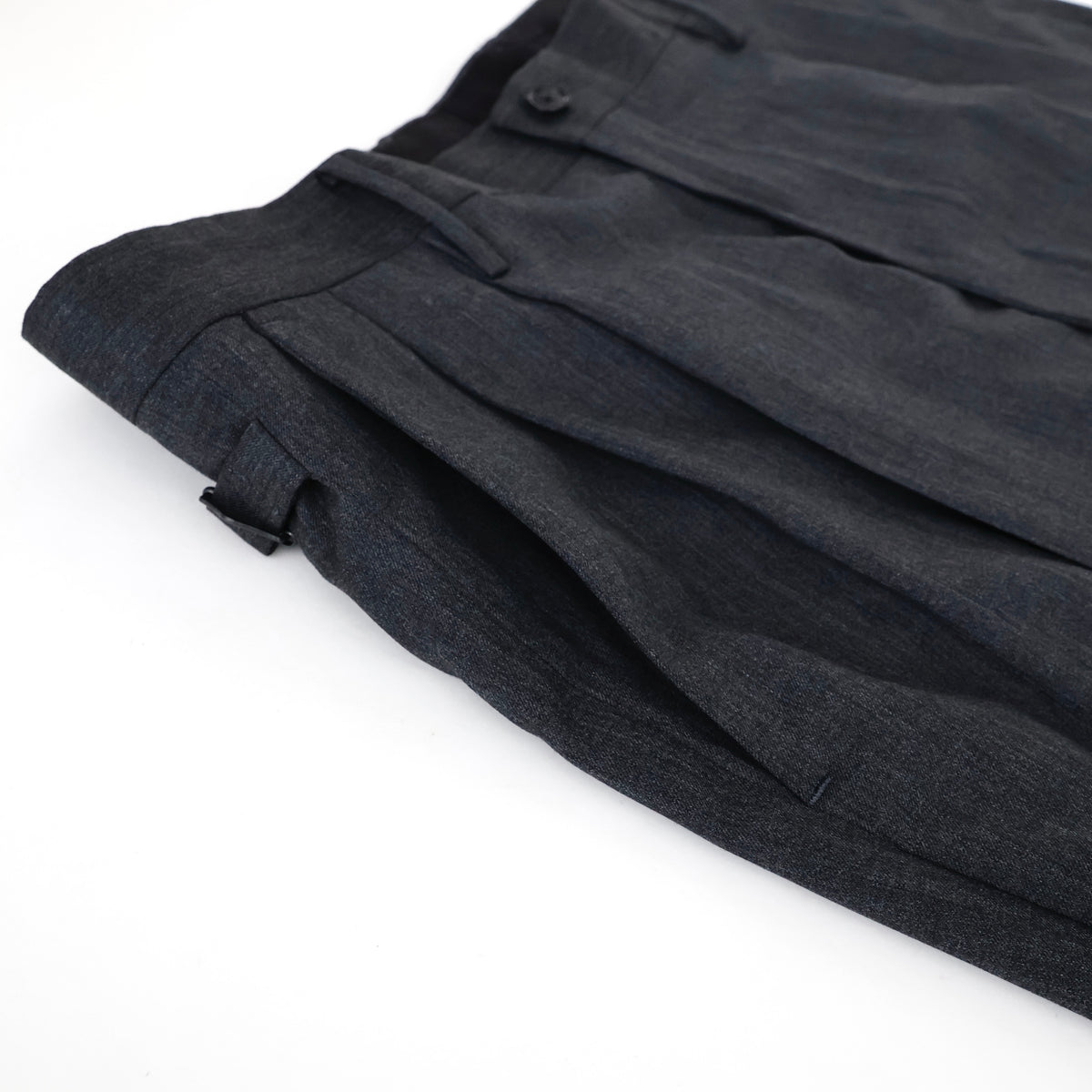 Wool Light Gabardine Shoecut Slacks