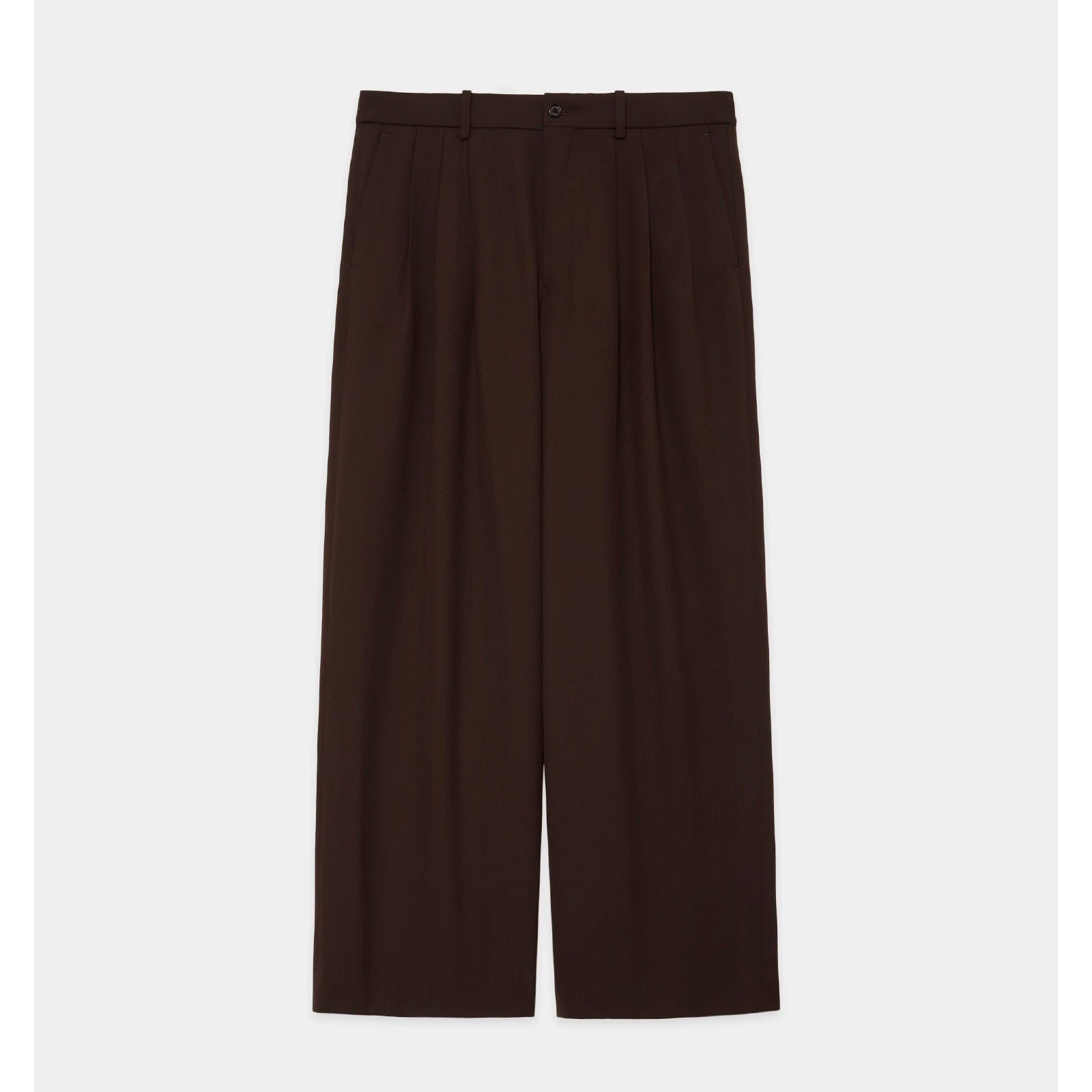 Organic Wool Survival Cloth® Triple Pleated Wide Trousers