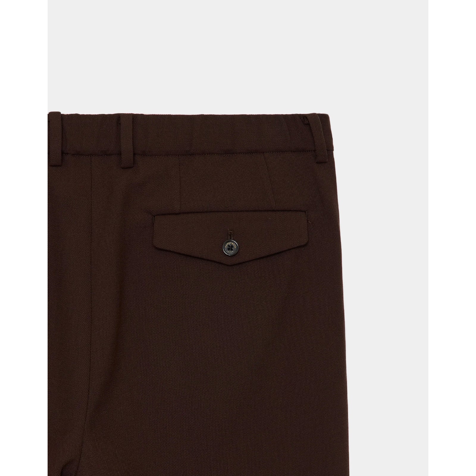Organic Wool Survival Cloth® Triple Pleated Wide Trousers