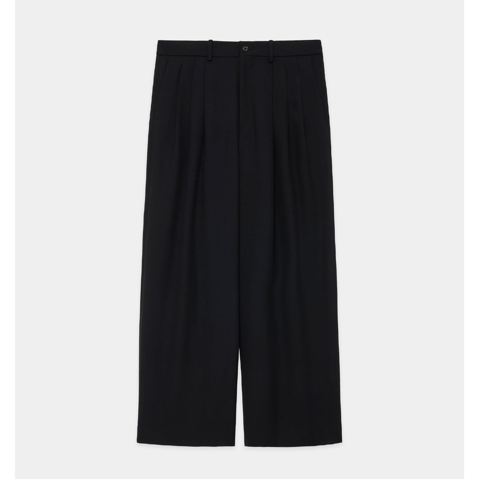Organic Wool Survival Cloth® Triple Pleated Wide Trousers