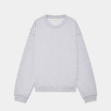 Organic Cotton Heavy Fleece Comfort Sweat ASH GRAY