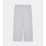 Organic Cotton Heavy Fleece Wide Gym Pants ASH GRAY
