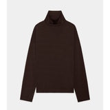 Super 160’s Wool Washable Knit Long Sleeve Turtle Neck OLIVE DRAB