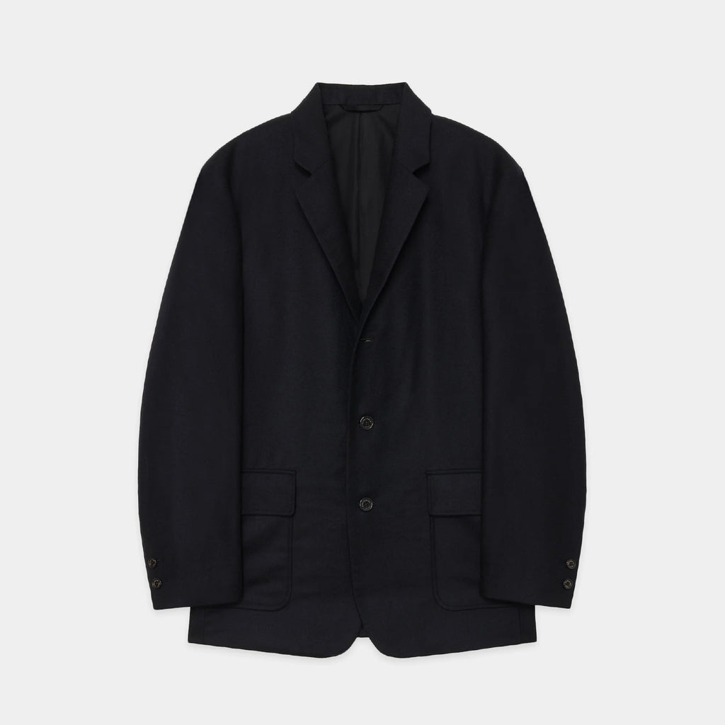 2/80 Organic Wool Flannel Blazer