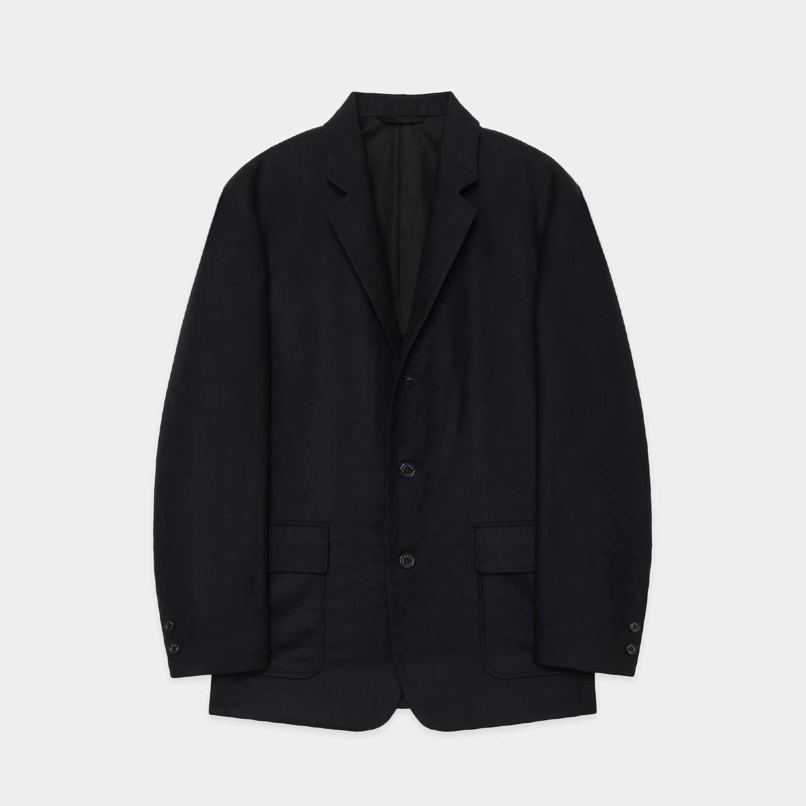 2/80 Organic Wool Flannel Blazer