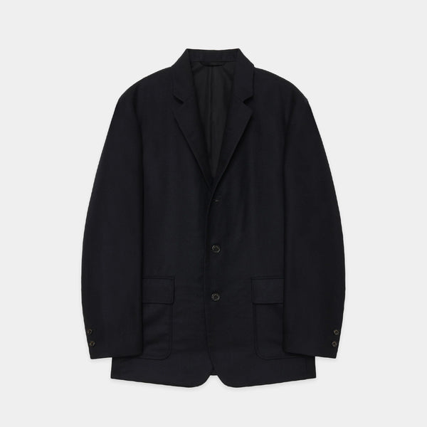 2/80 Organic Wool Flannel Blazer