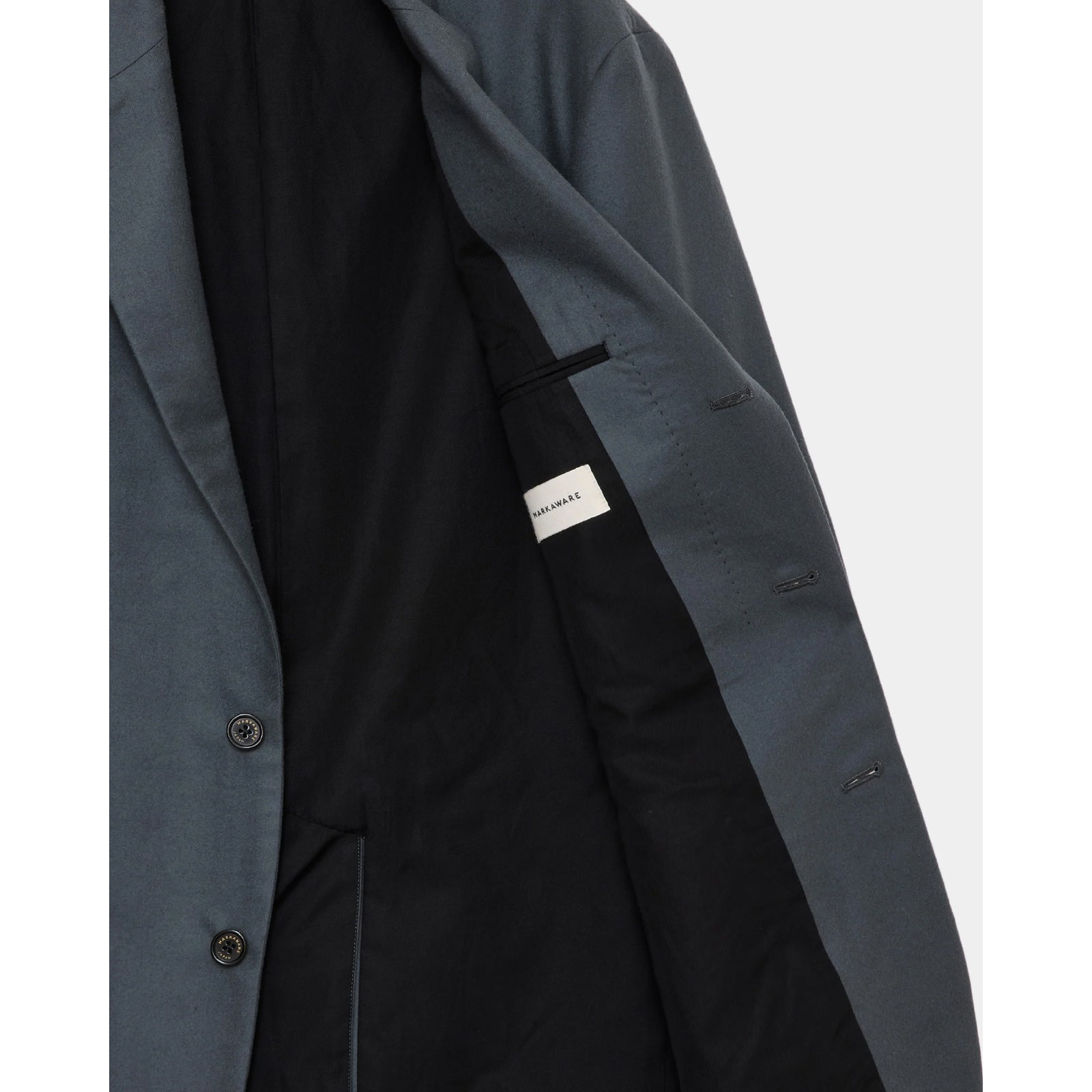 2/80 Organic Wool Flannel Blazer