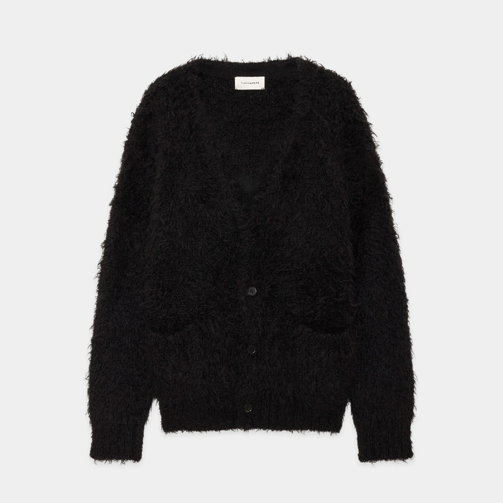 Natural Colar Alpaca Fur Alpaca Fur Cardigan