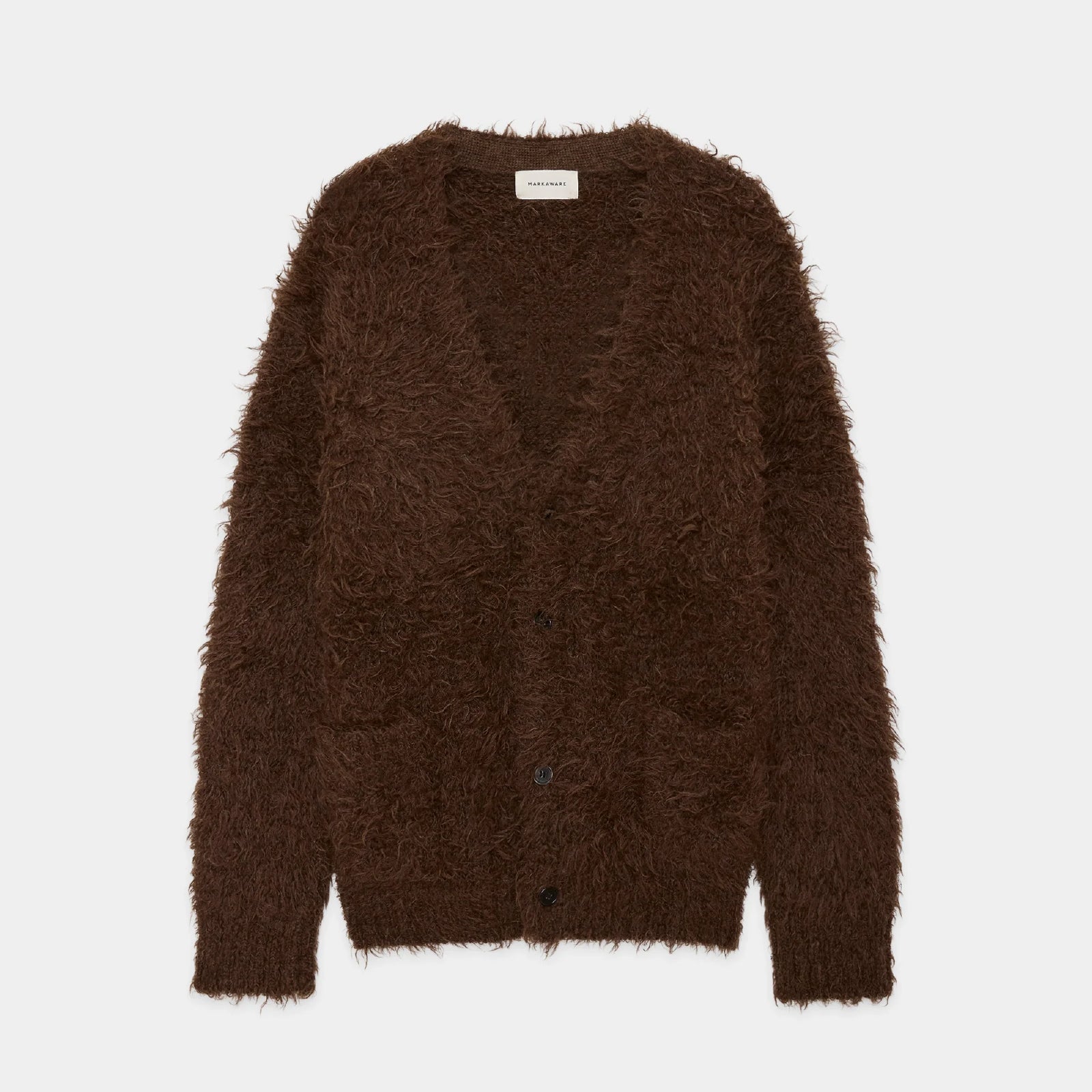Natural Colar Alpaca Fur Alpaca Fur Cardigan